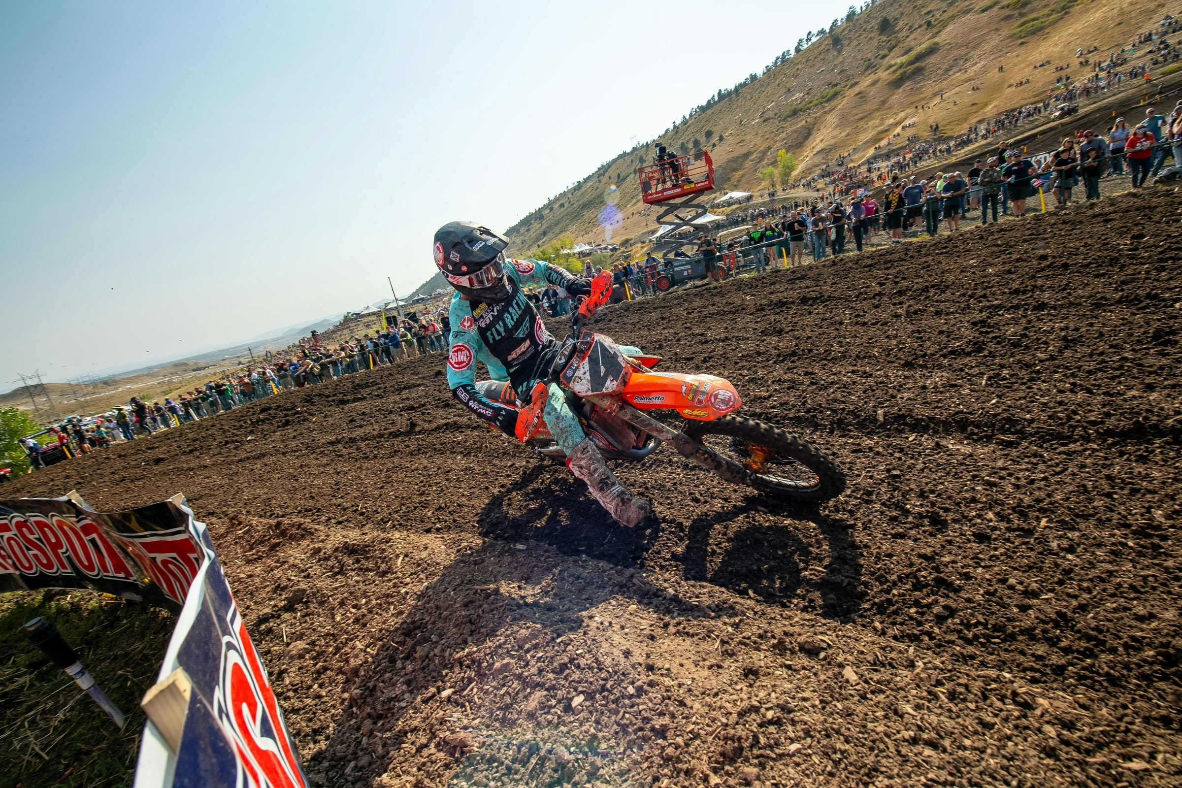 Blake Baggett (Hand) Out for Pro Motocross Finale