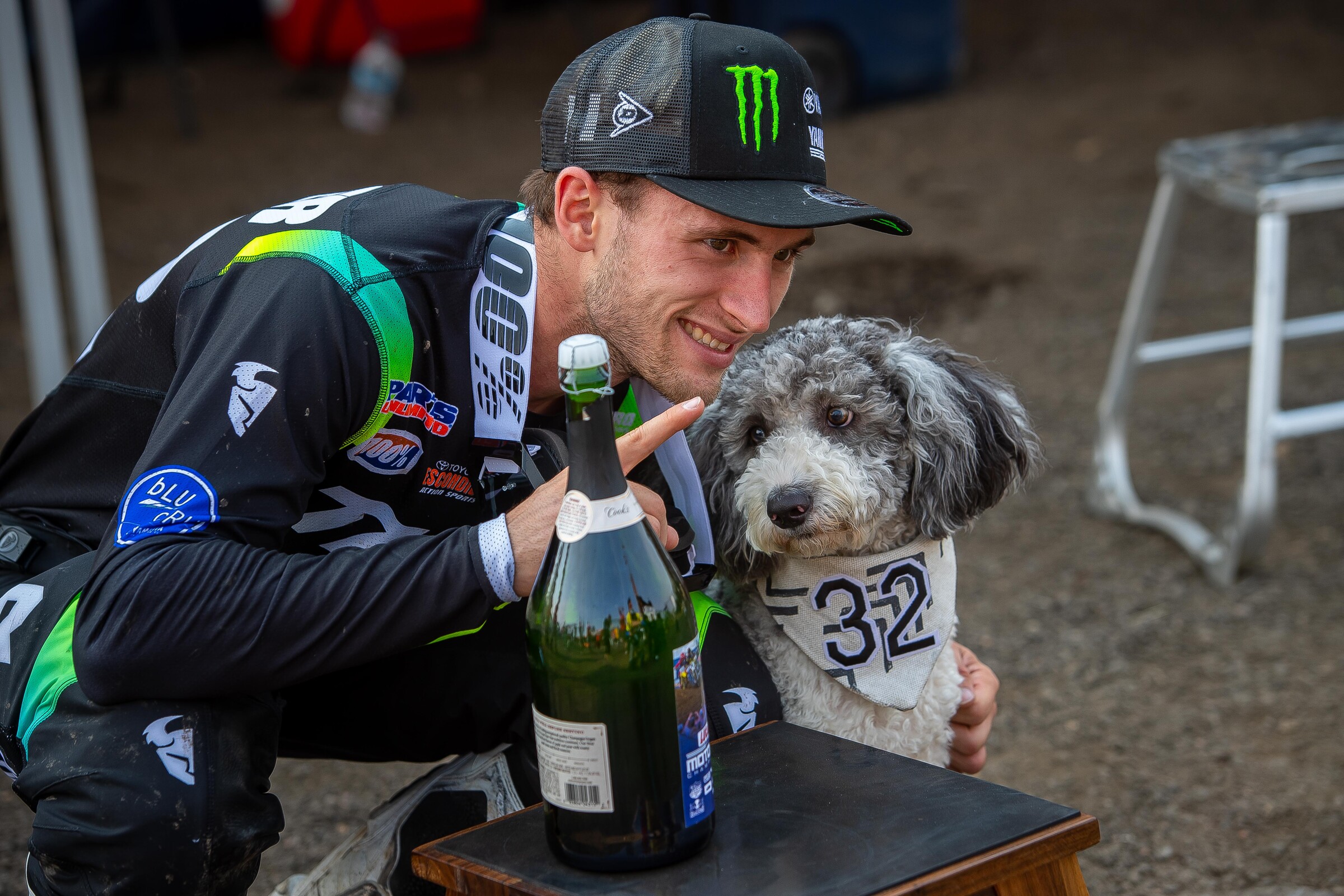For as cute and innocent as he was on the podium, Justin Cooper's dog THOR sure was a talking point in the industry over the last seven days.