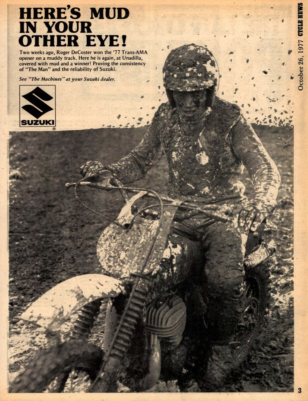 The October 26, 1977, issue of Cycle News.