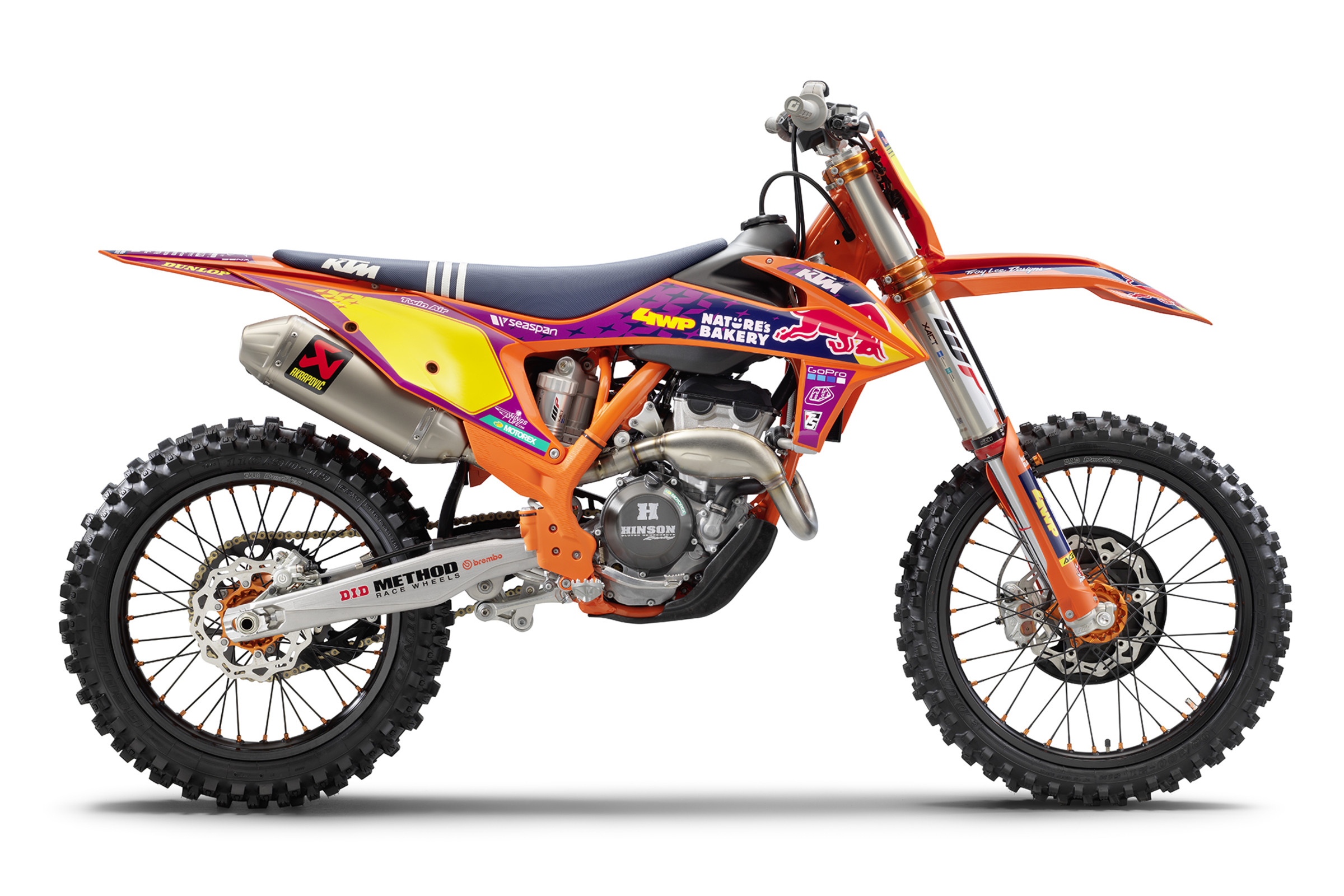 KTM Unveils 2021 KTM 250 SX-F Troy Lee Designs Model ...