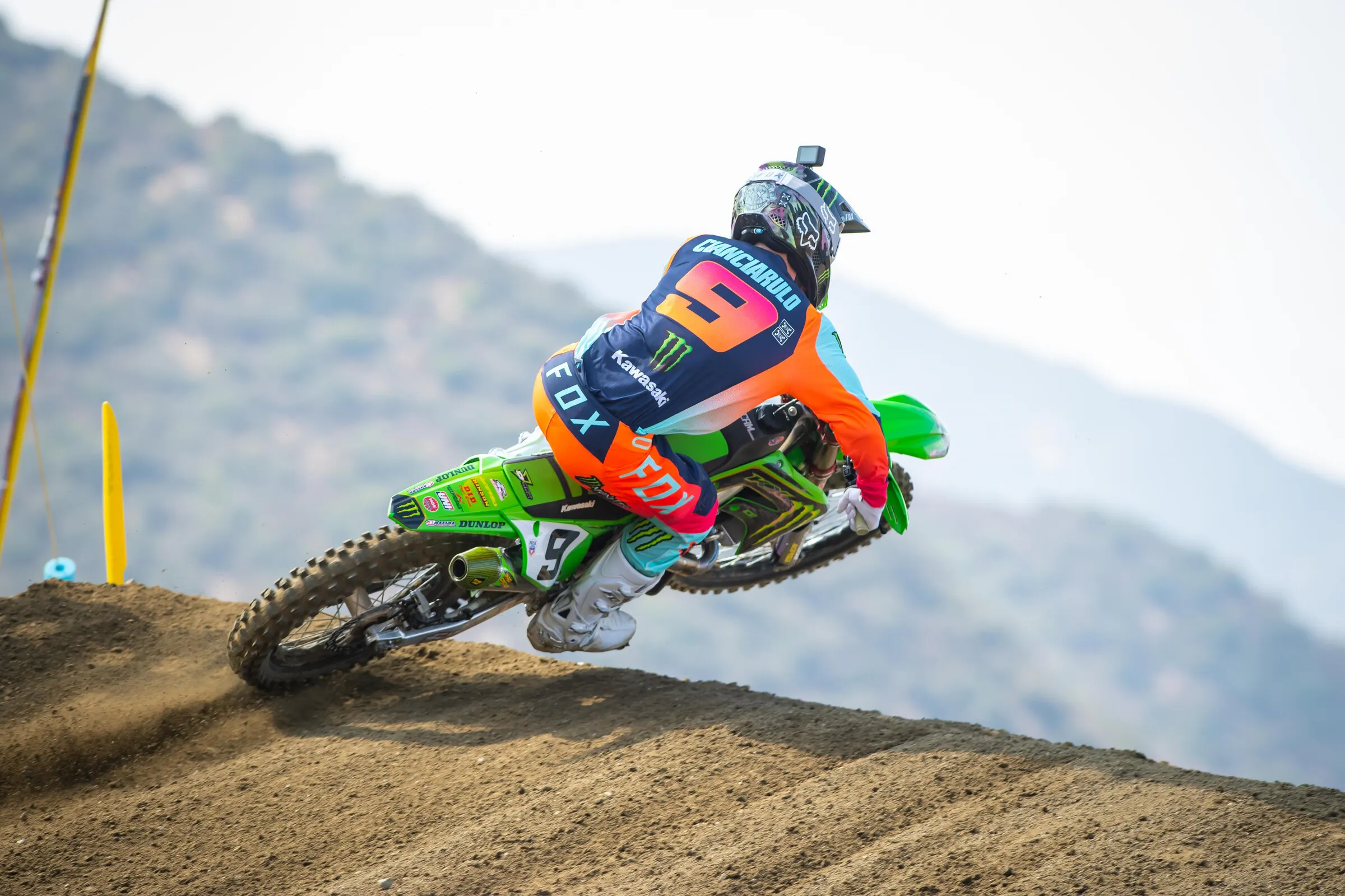Adam Cianciarulo did everything he could to win both motos today.
