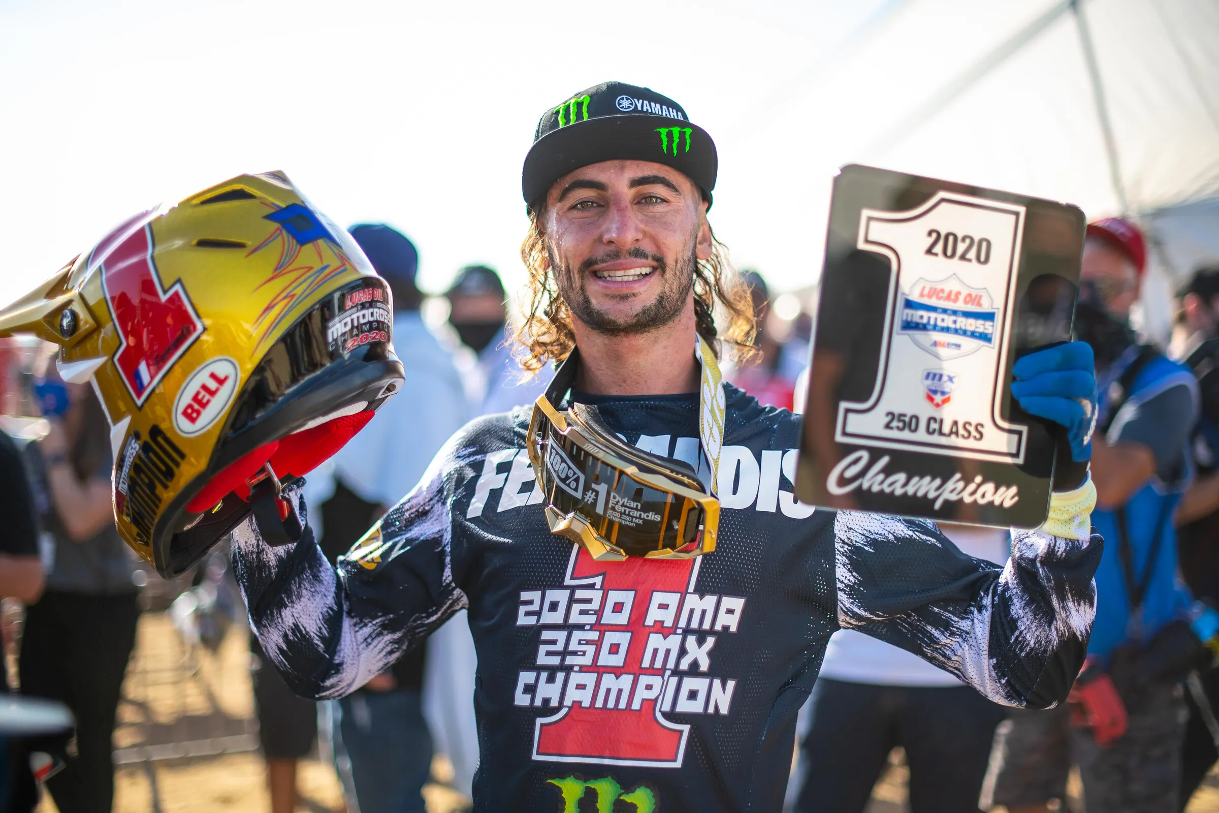 Dylan Ferrandis ended his 250 career with a Lucas Oil Pro Motocross Championship.