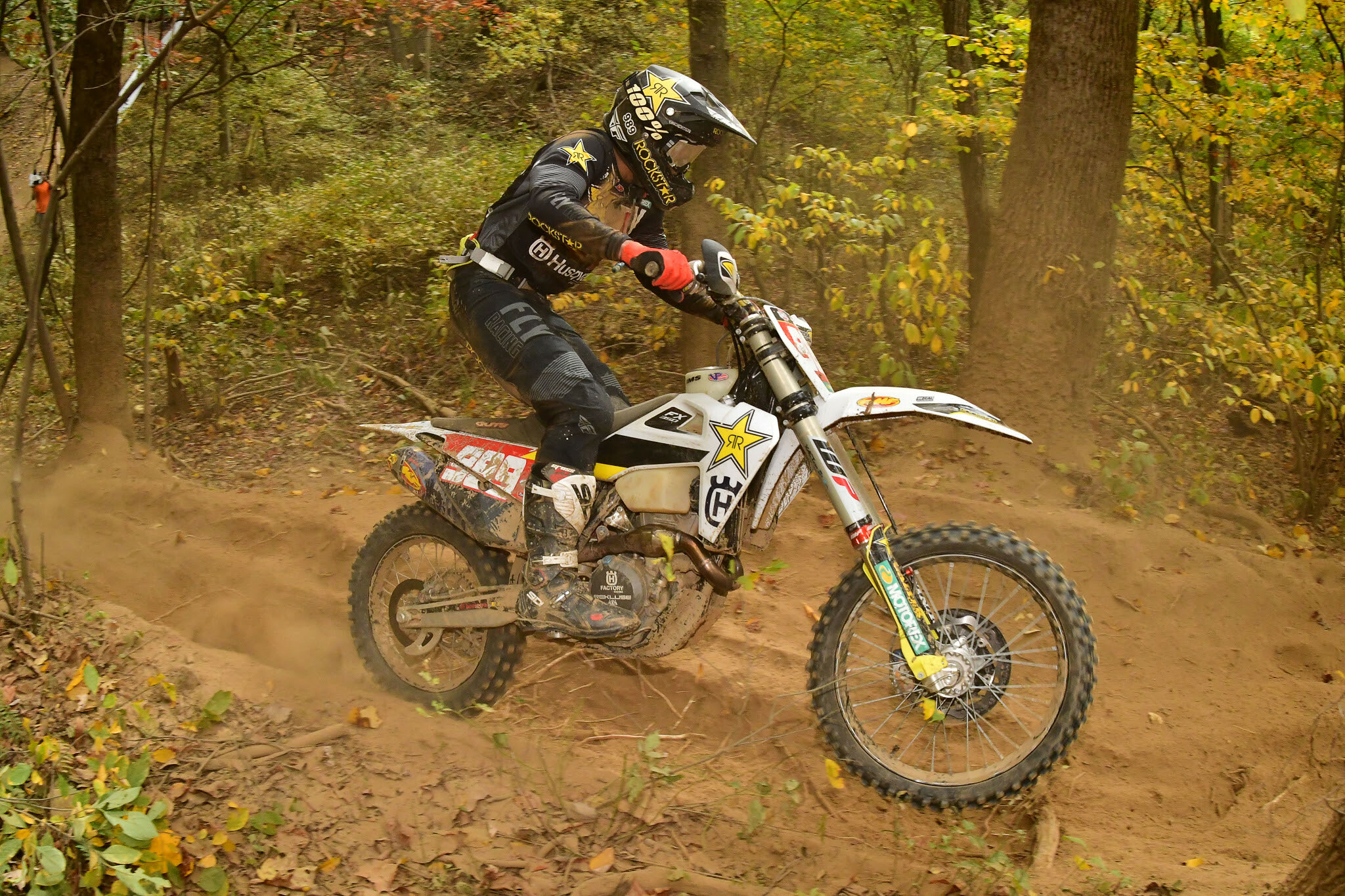 Thad Duvall (Rockstar Energy Husqvarna Factory Racing) returned to racing, finishing in the fourth place position.