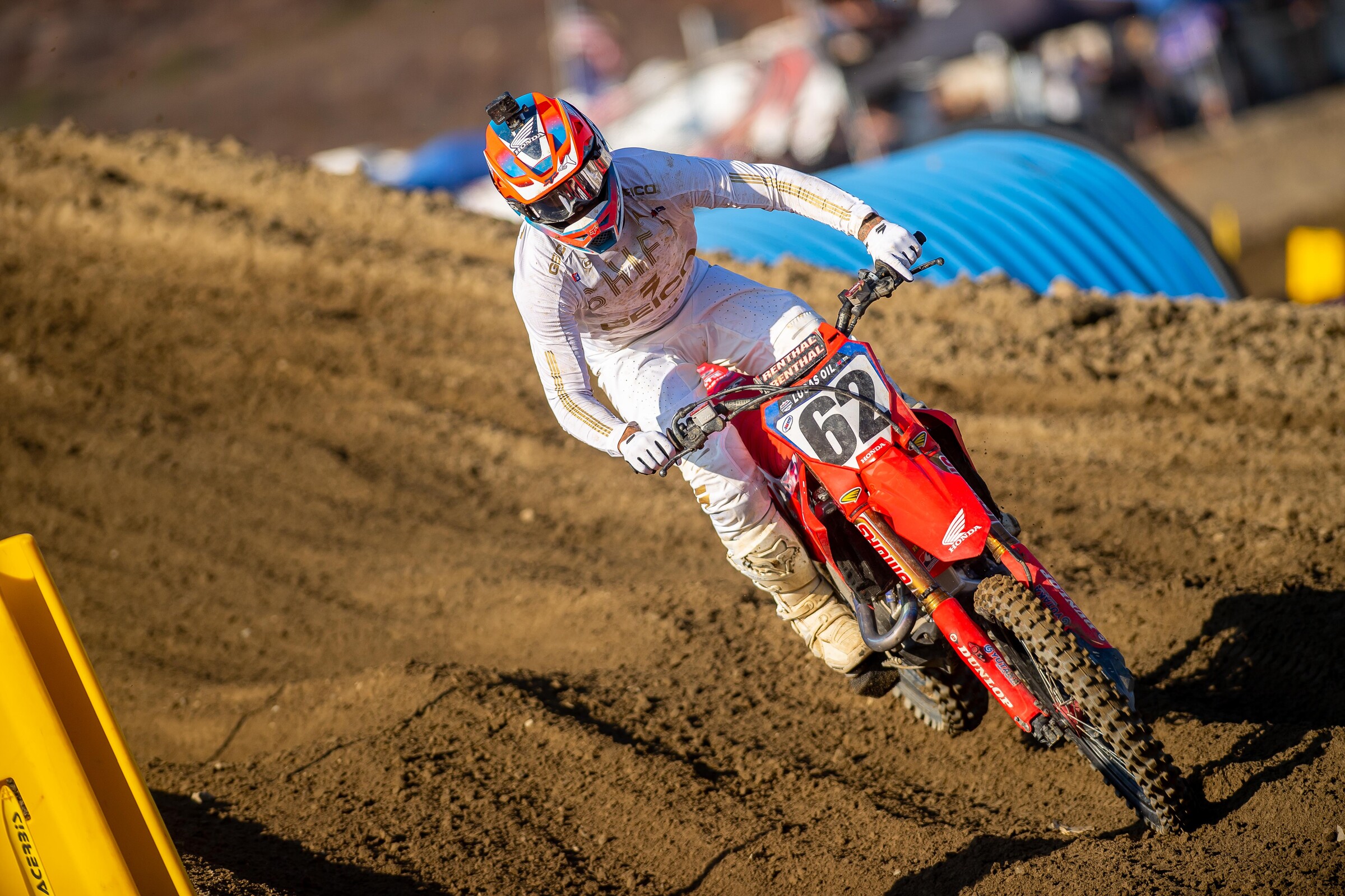 Christian Craig's second-place in the final 450 Class moto of the year was a new career best.