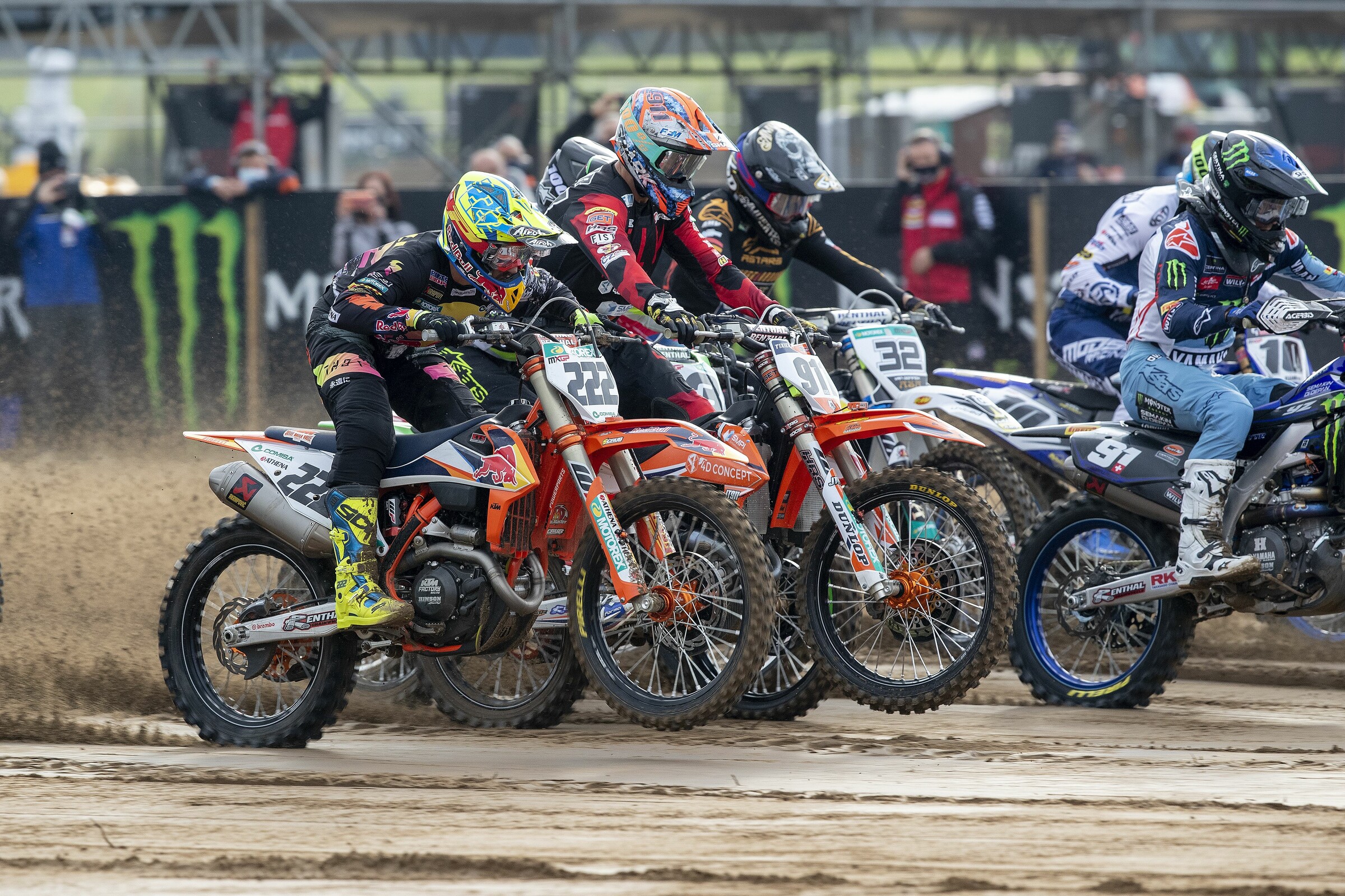 The tricky sands of Lommel always provide interesting racing.