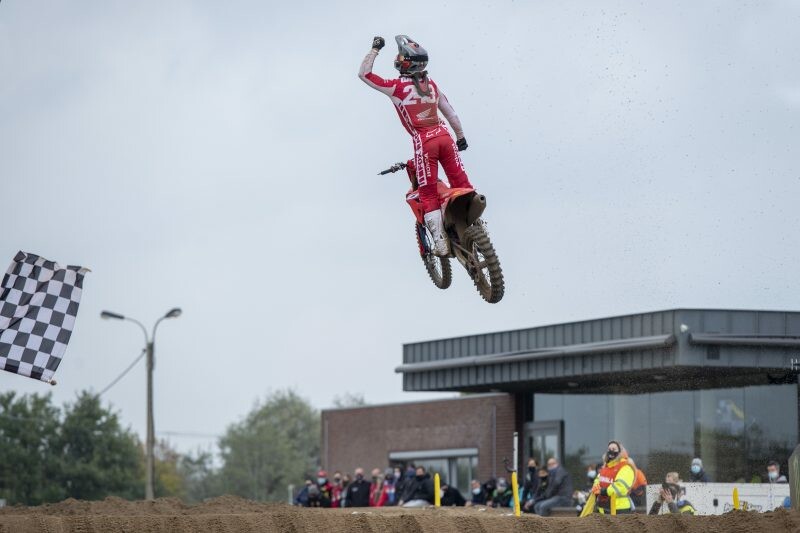 Tim Gajser took home the victory to extend his points lead.