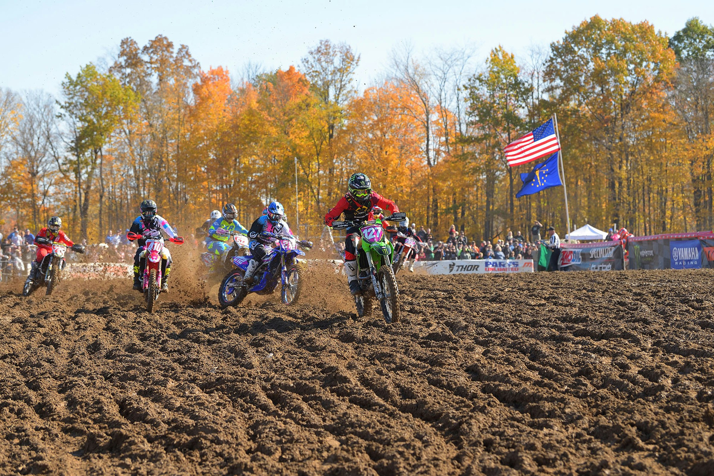 Yamaha Racing Ironman GNCC Goes Pink in Honor of Breast Cancer Awareness