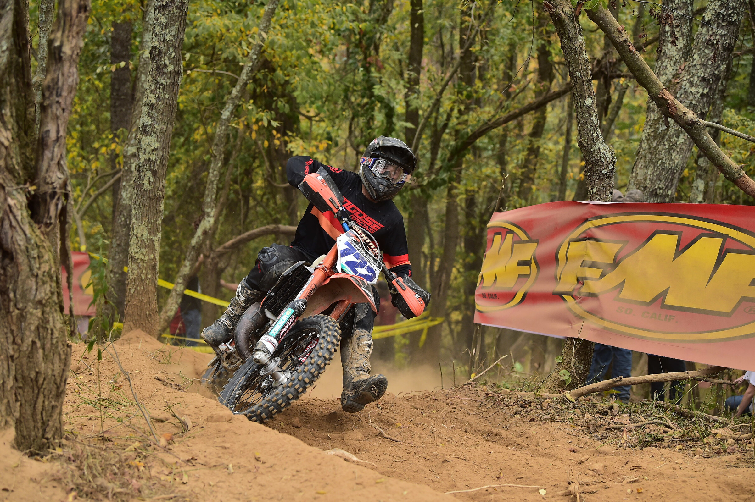 Zack Hayes (Moose Racing/Carolina KTM/XC Gear) wrapped up the XC3 National Championship, but will continue to battle for an FMF XC3 class win.