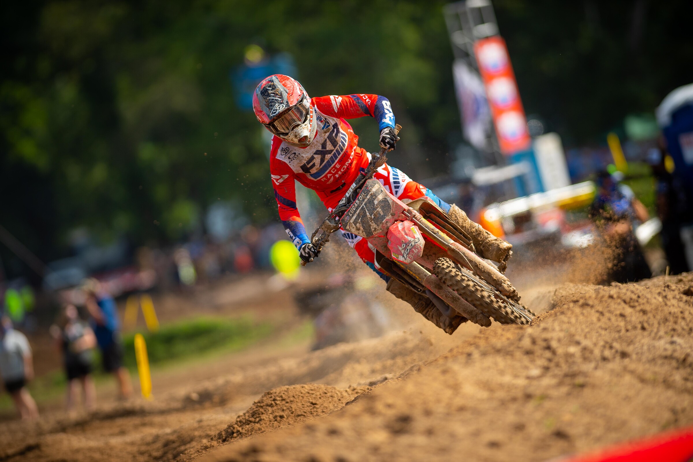 After finishing the year with a total of 60 points combined (in the 250SX East Region and the 450 Class of Pro Motocross), Schock earned #72 for the 2021 AMA Supercross and Motocross championships.