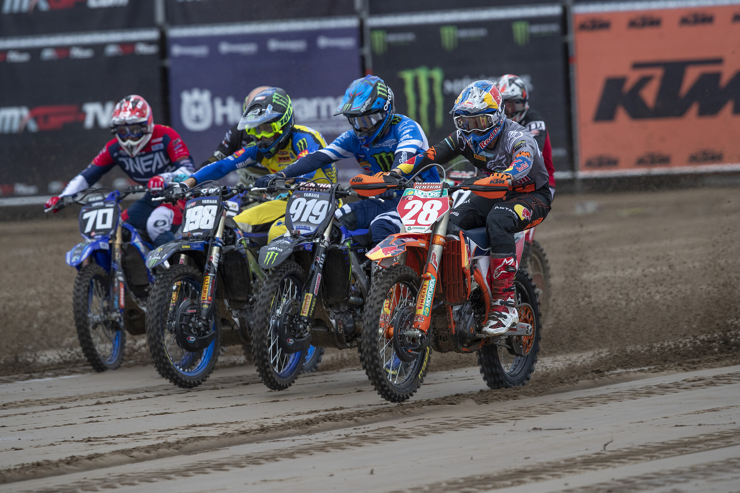 Vialle sure has figured out his starts aboard the Red Bull KTM 250 SX-F as he has continued to pile up holeshot after holeshot.