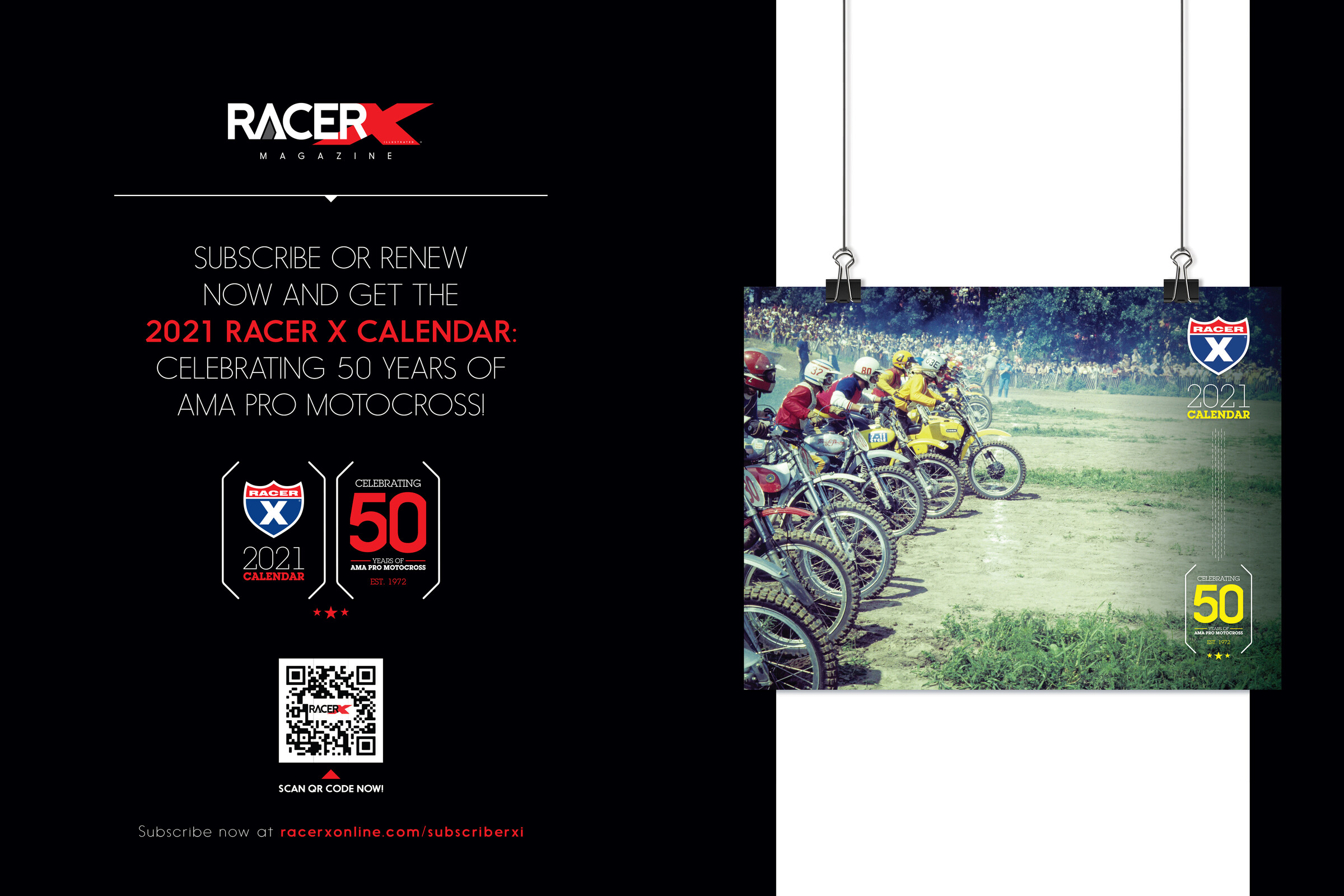 Advertisement: Racer X Illustrated