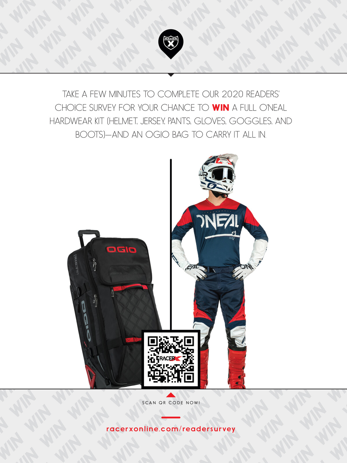 Advertisement: Racer X Readers' Choice Survey