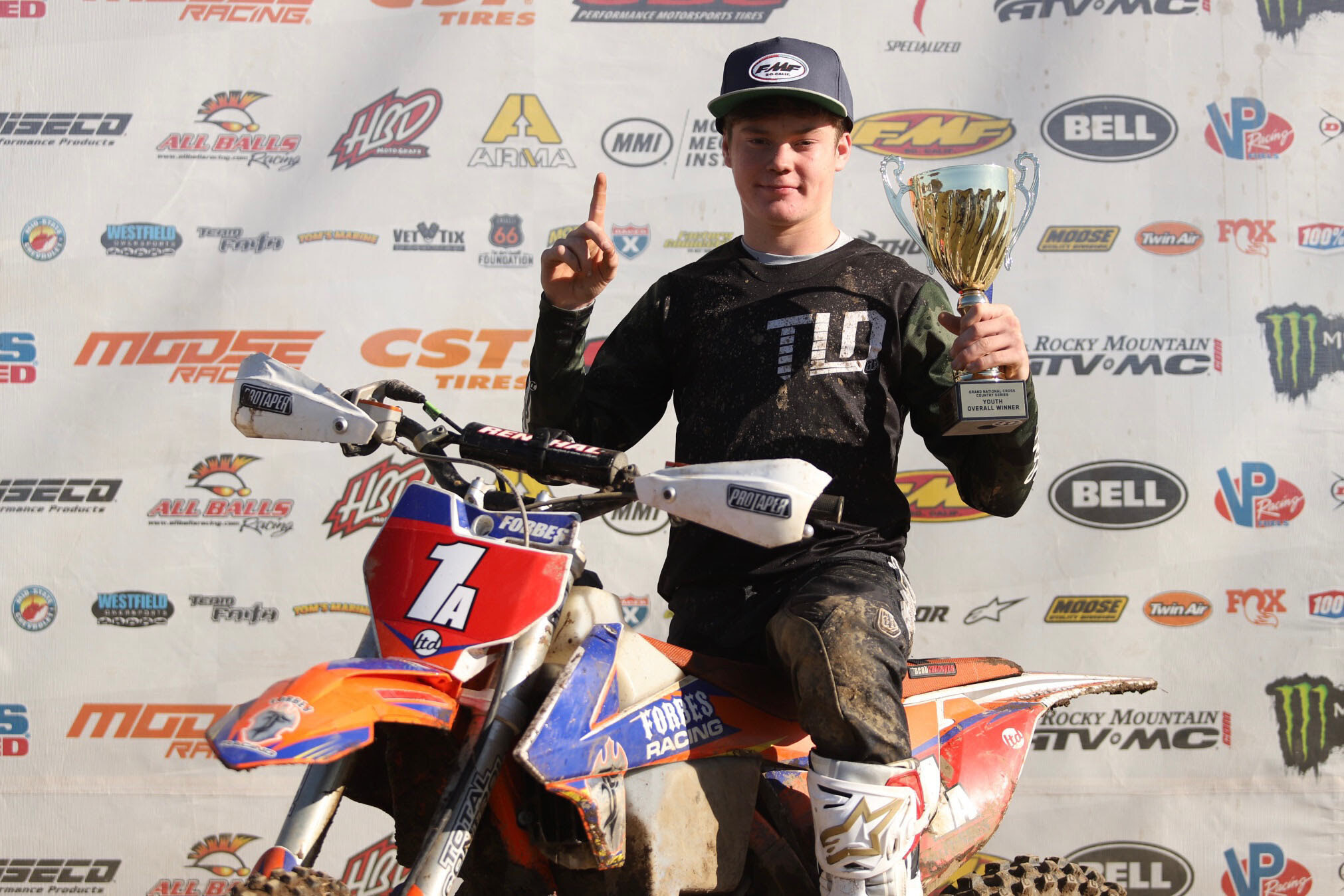 Cole Forbes earned his second-straight youth overall win.