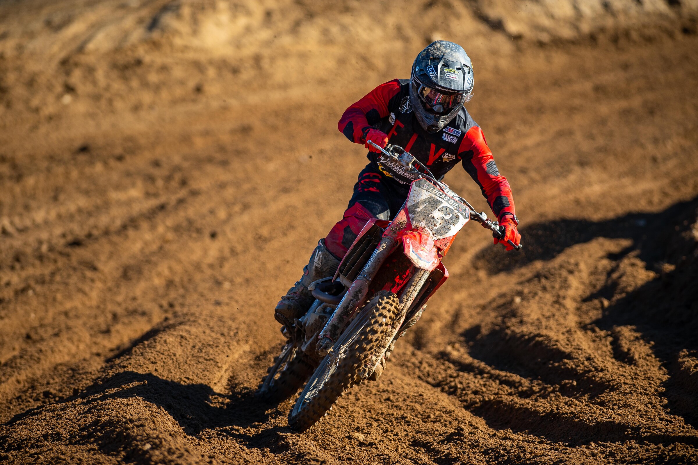 John Short on his way to 19th overall at the RedBud 1 National.