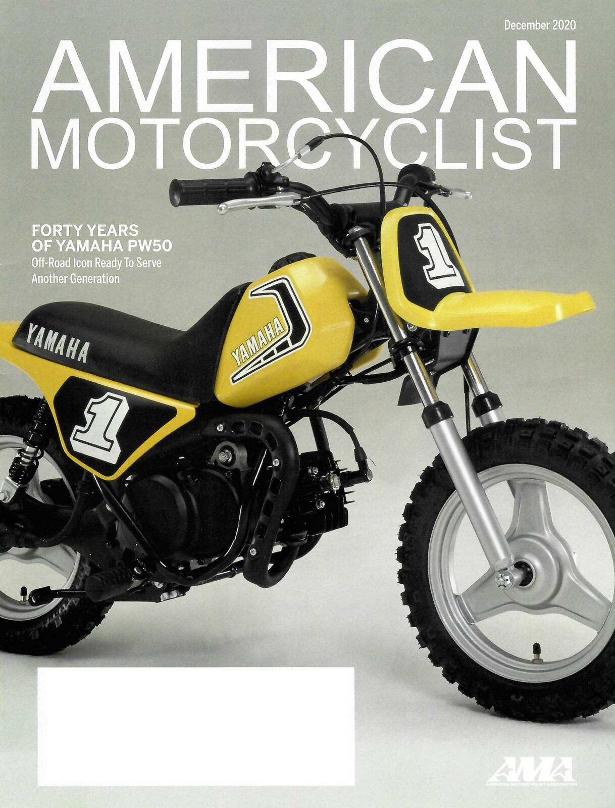 AMA's December 2020 issue.