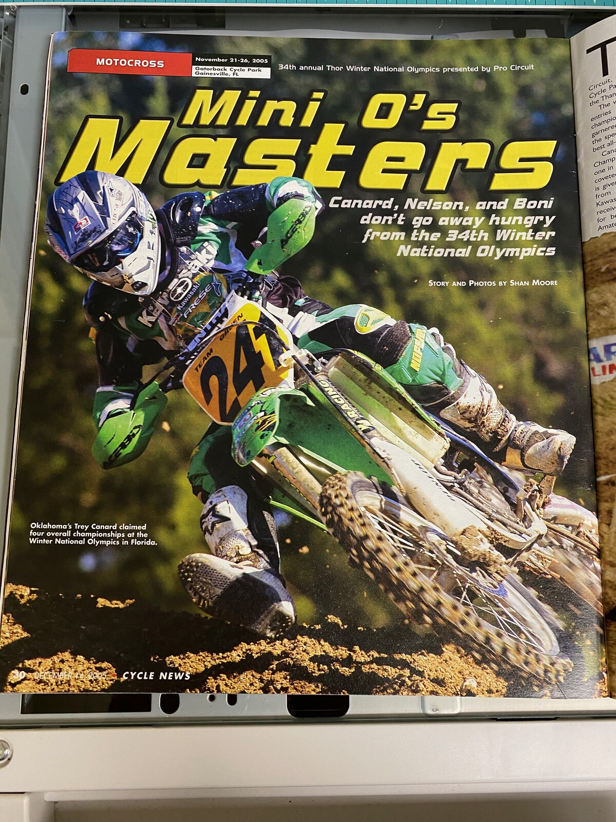 Trey Canard at the 2005 Mini O's.