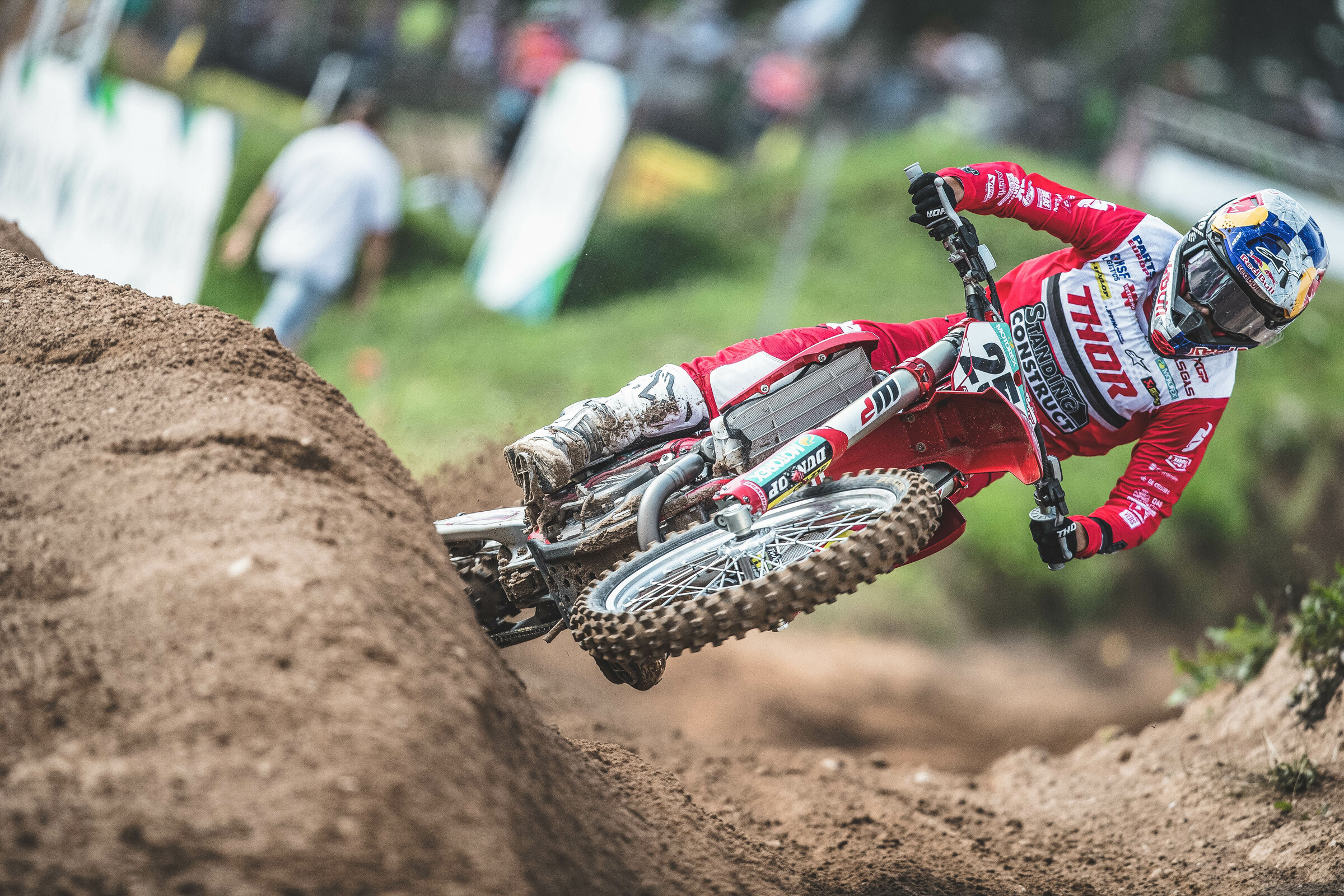 Glenn Coldenhoff during the 2020 FIM Motocross World Championship.