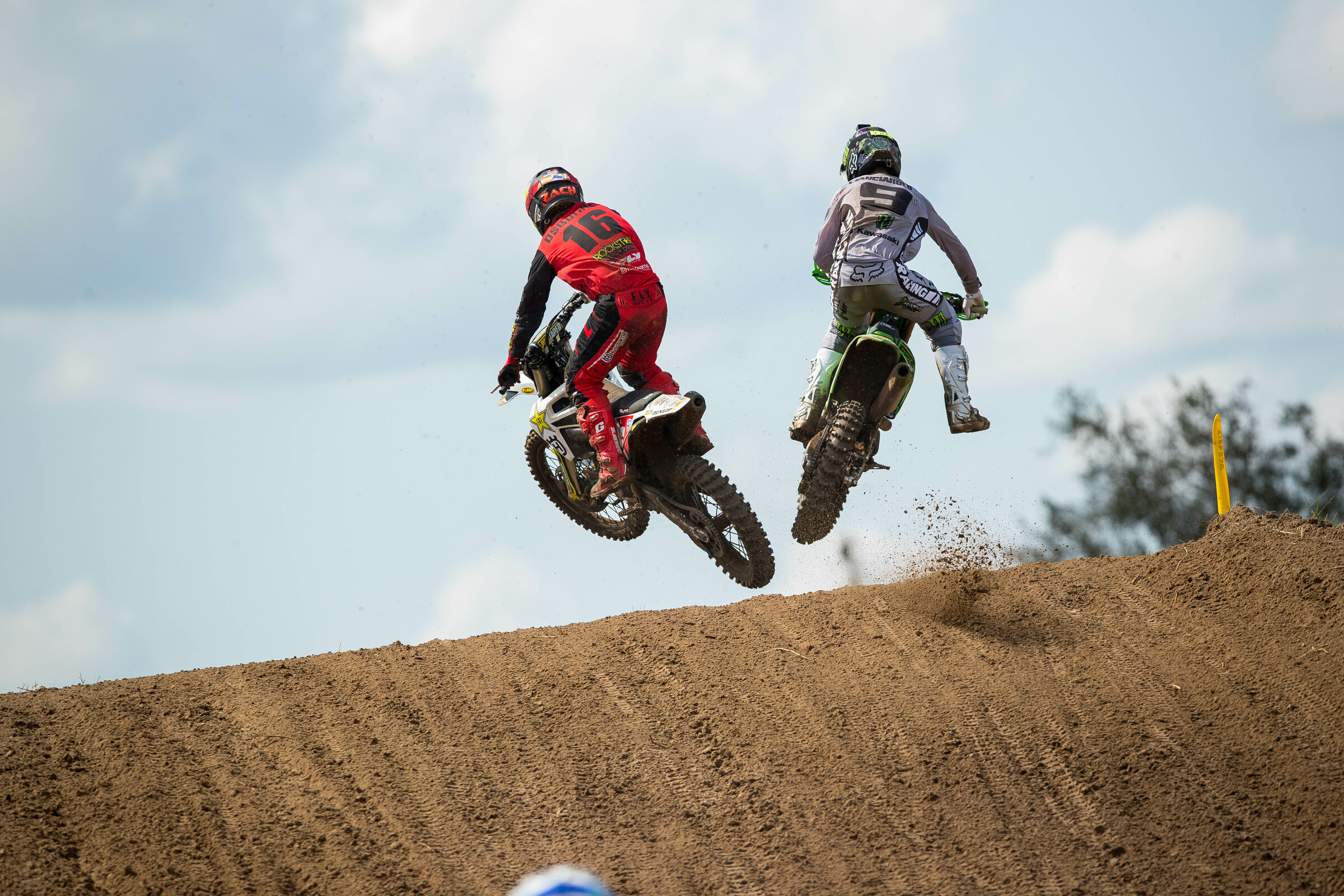 Zach Osborne and Adam Cianciarulo at the 2020 WW Ranch National.