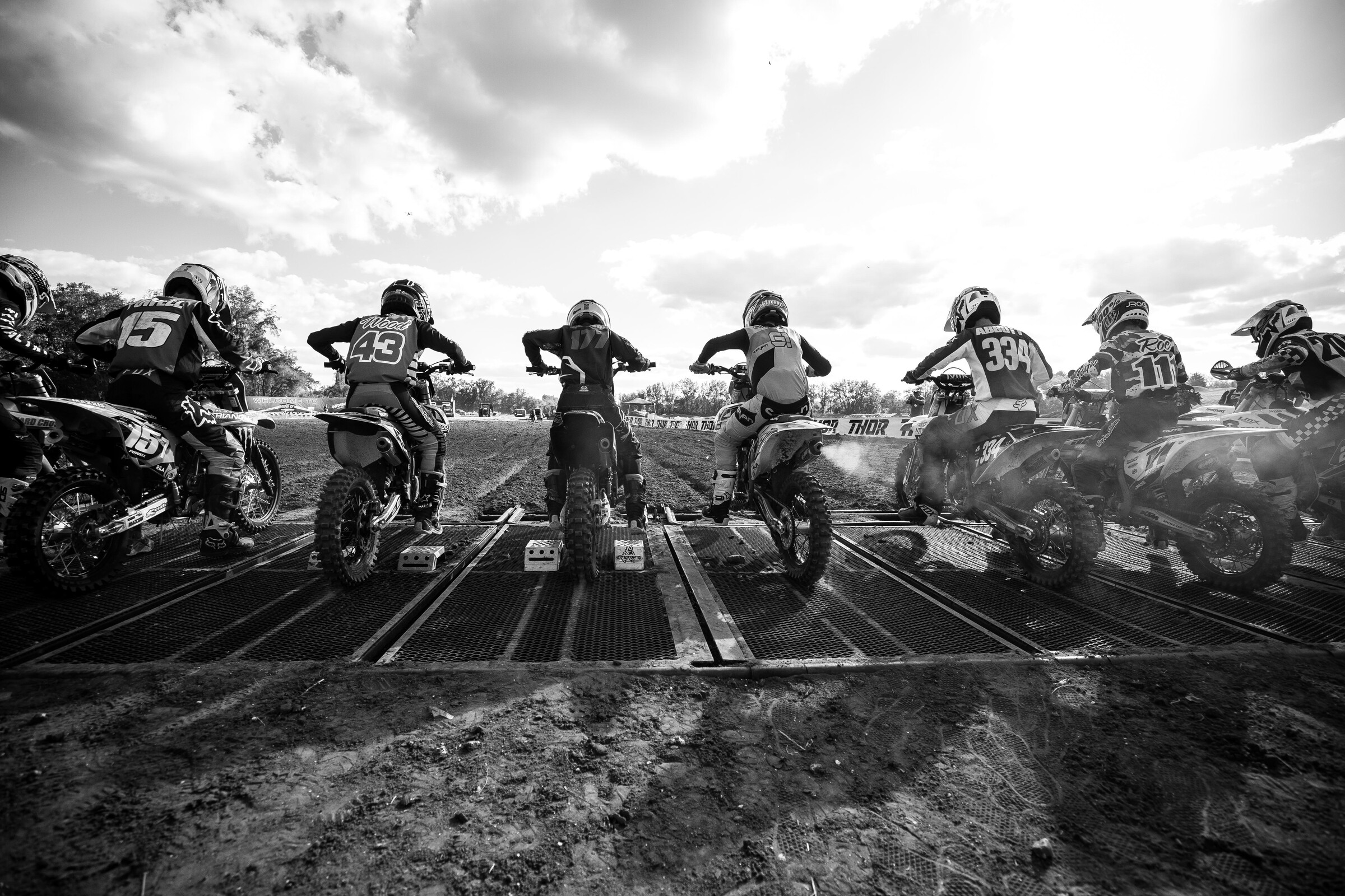 The gate has dropped!