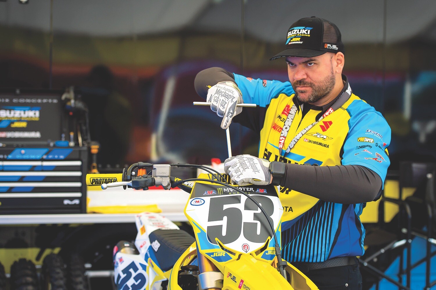 Spanner Rene Zapata. 