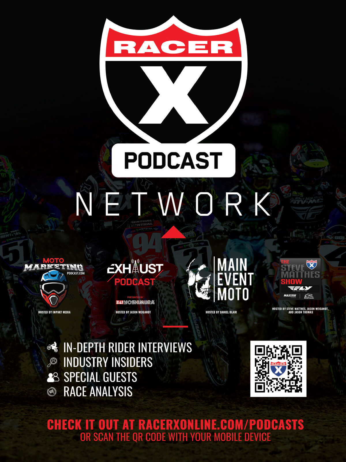 Advertisement: Racer X Podcast Network