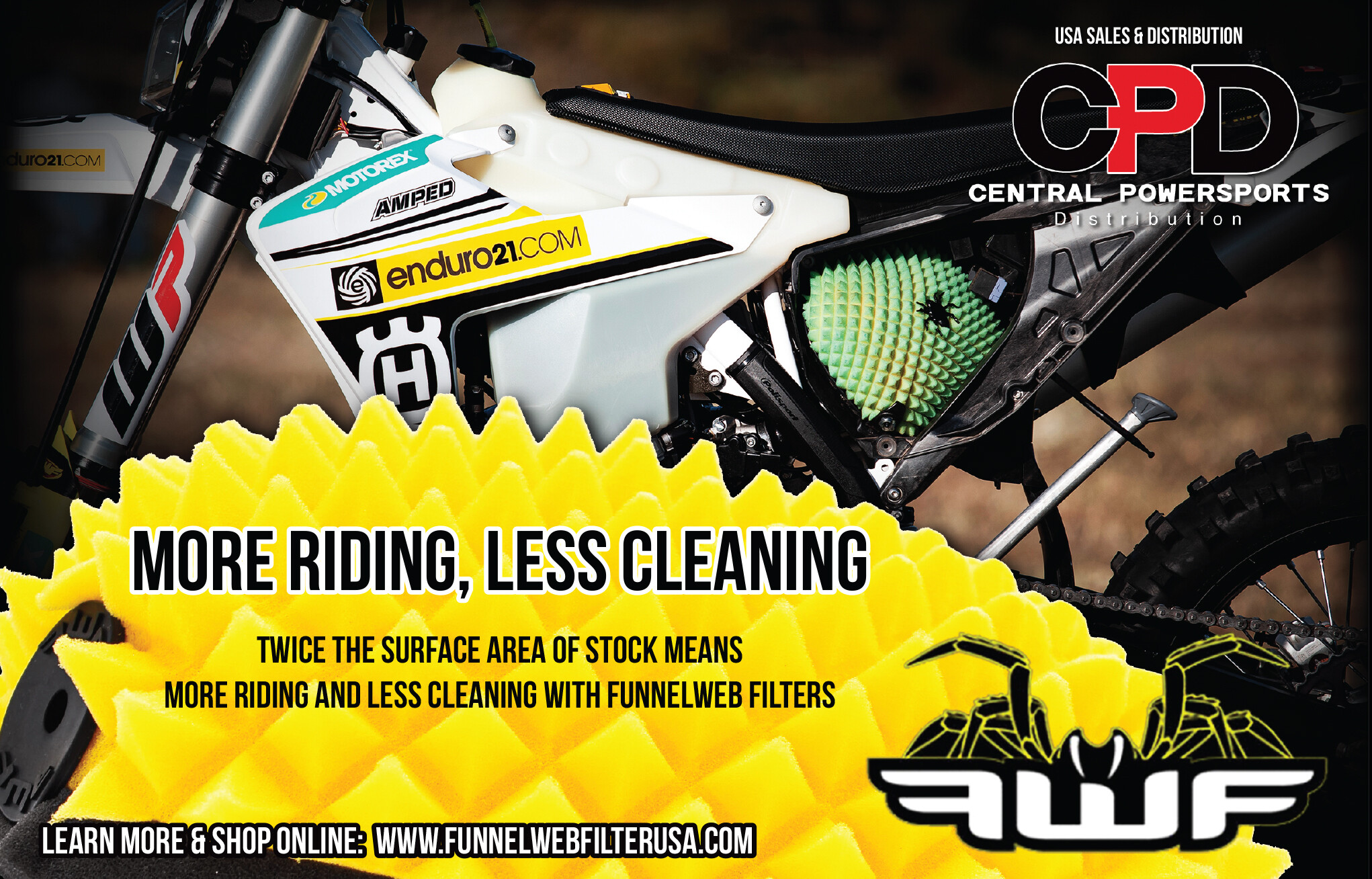 Advertisement: Funnel Web Filters