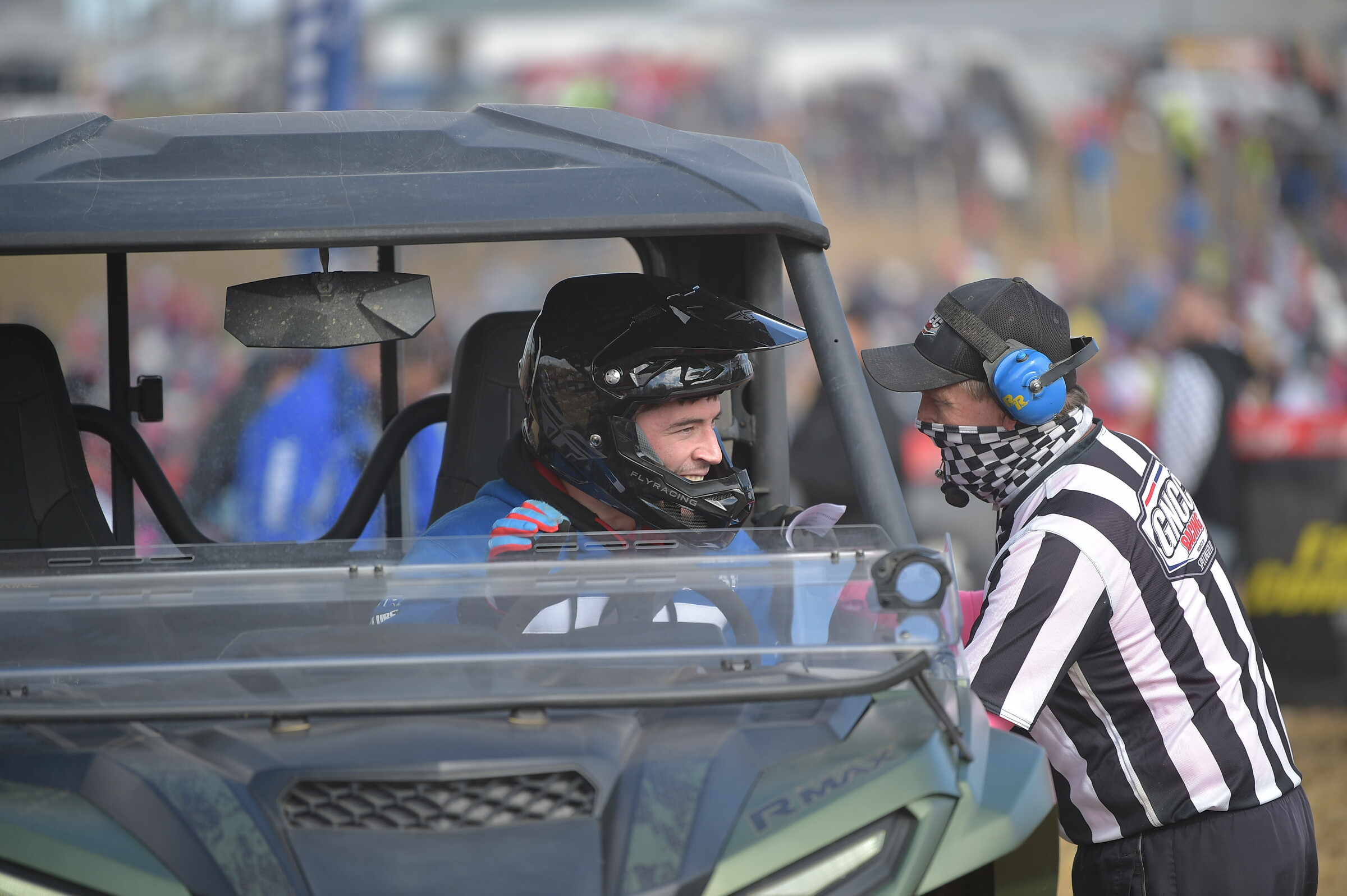 Walker Fowler does a drive-by with Ricky Towery. 