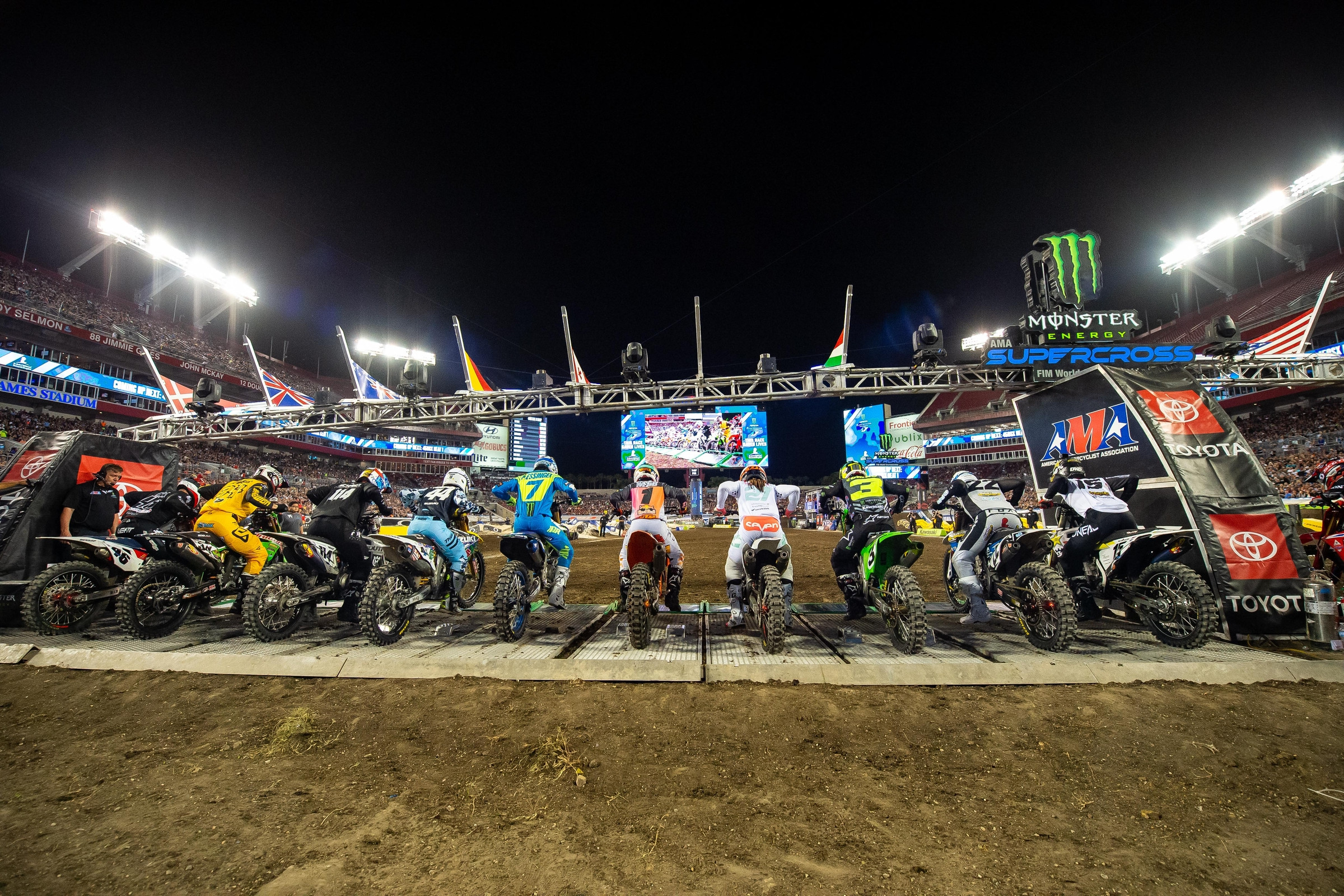 Full 17 Round Monster Energy Supercross Schedule Expected December 15