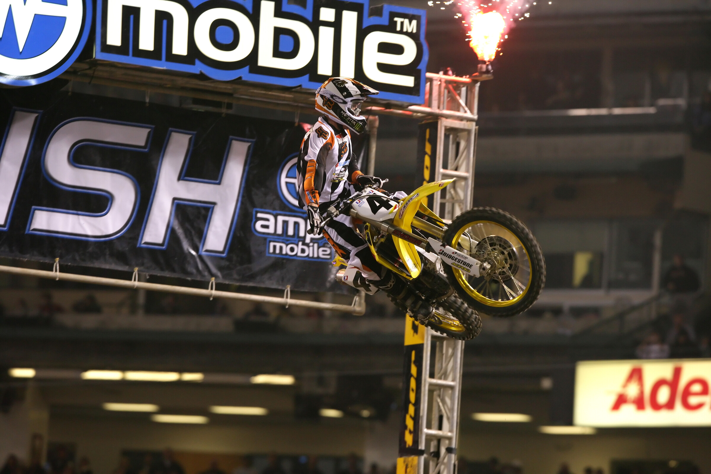 Ricky Carmichal at the 2006 Anaheim 3 Supercross.