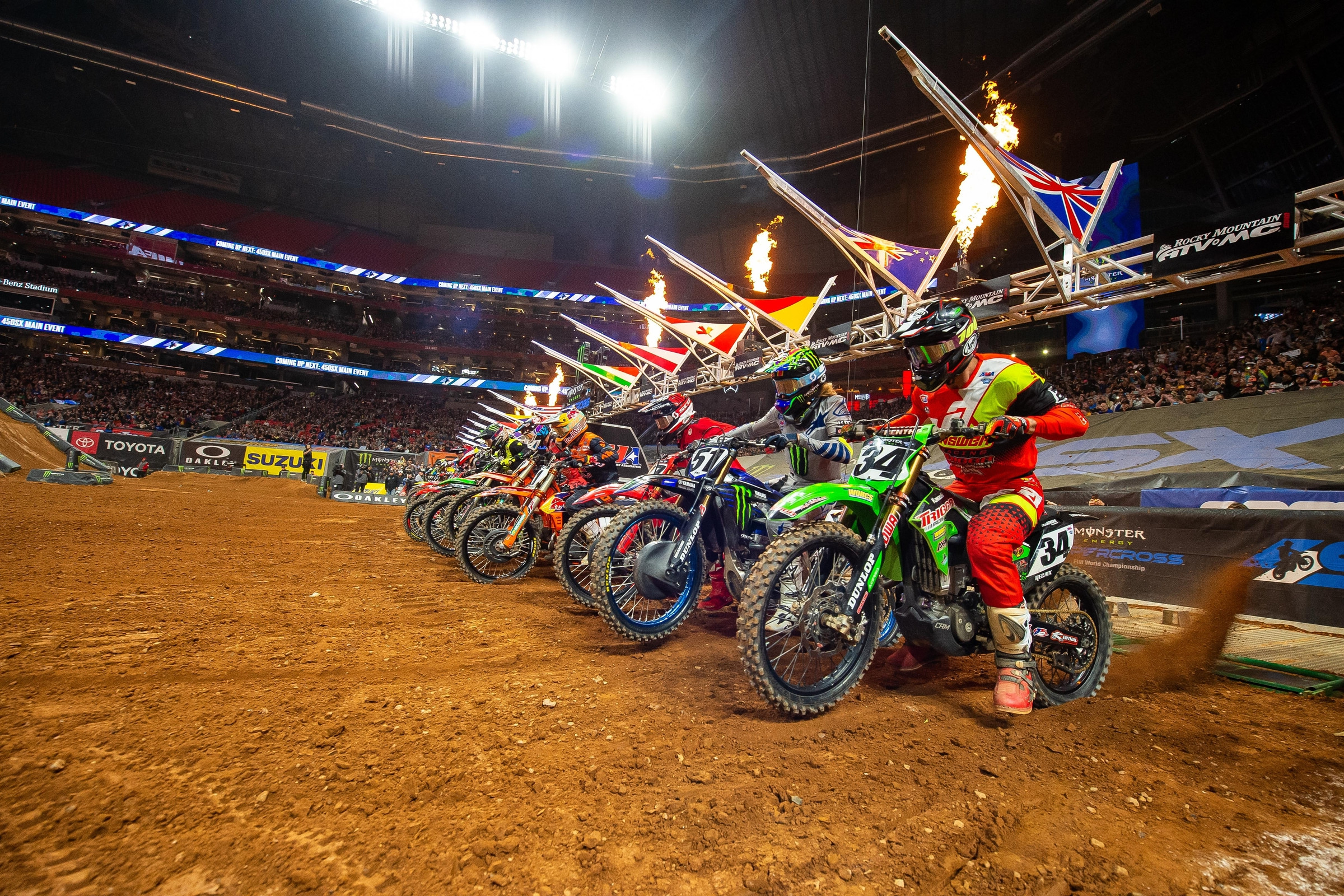 250SX East and West Flip Back, East Will Again Start First Supercross