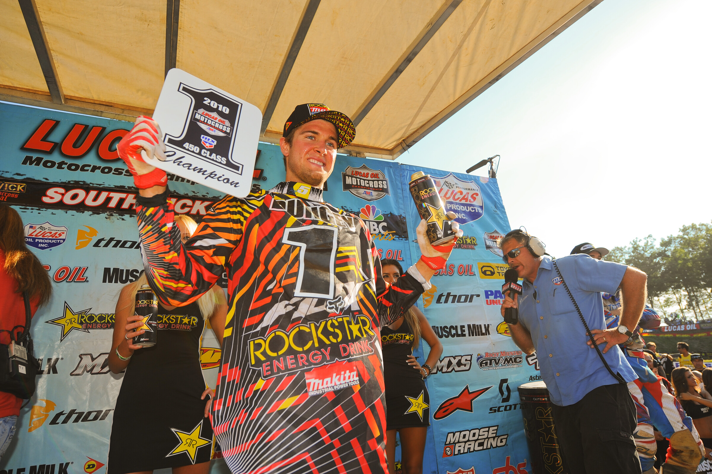 Dungey at Southwick in 2010.