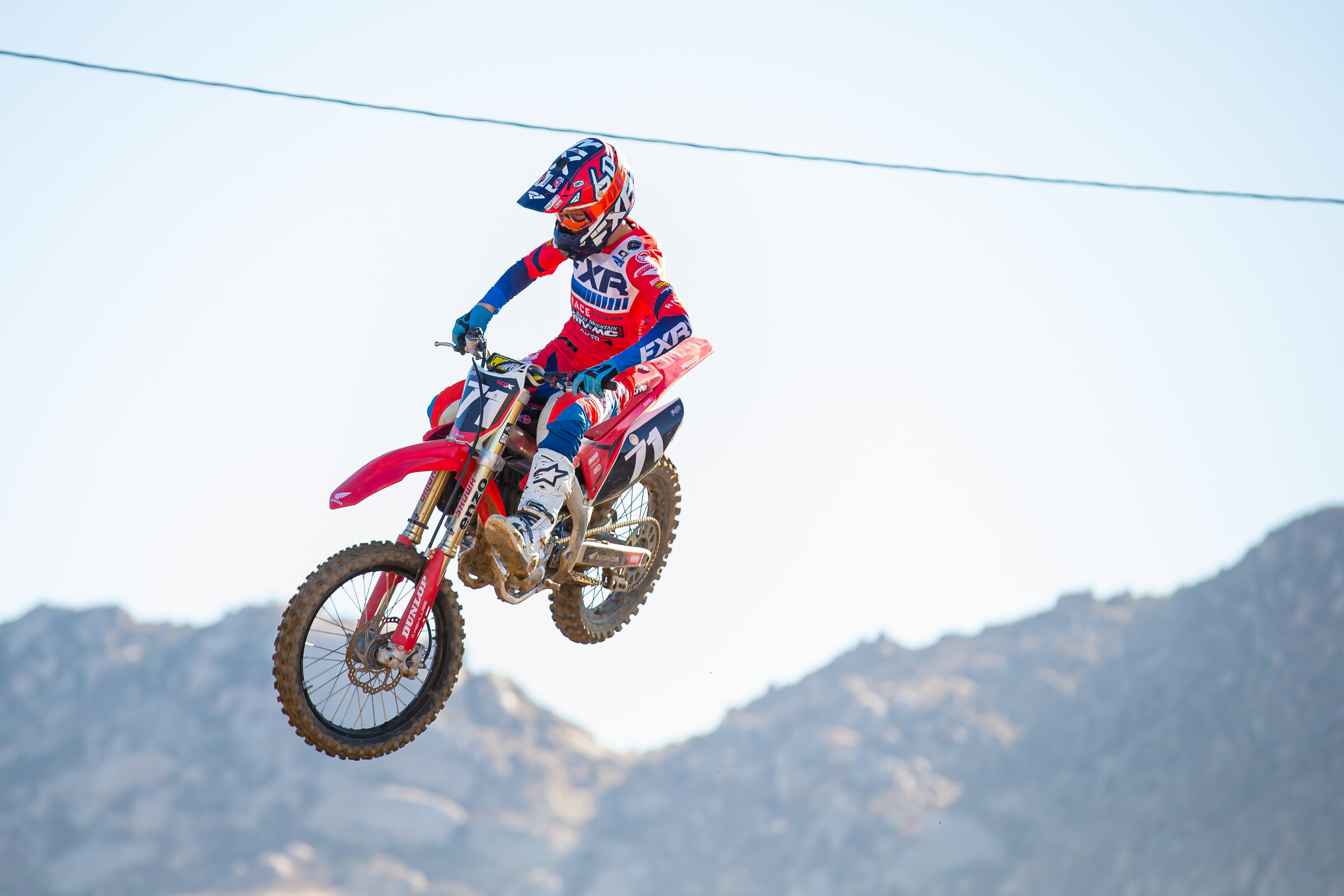 Aden Keefer on the 2021 Honda CRF250R