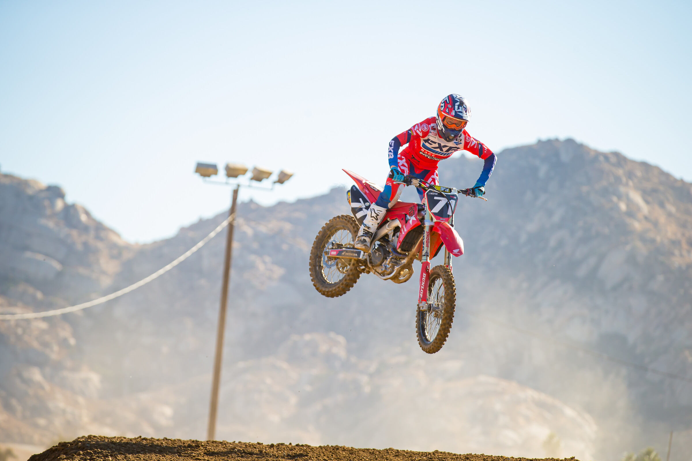 Aden Keefer on the 2021 Honda CRF250R