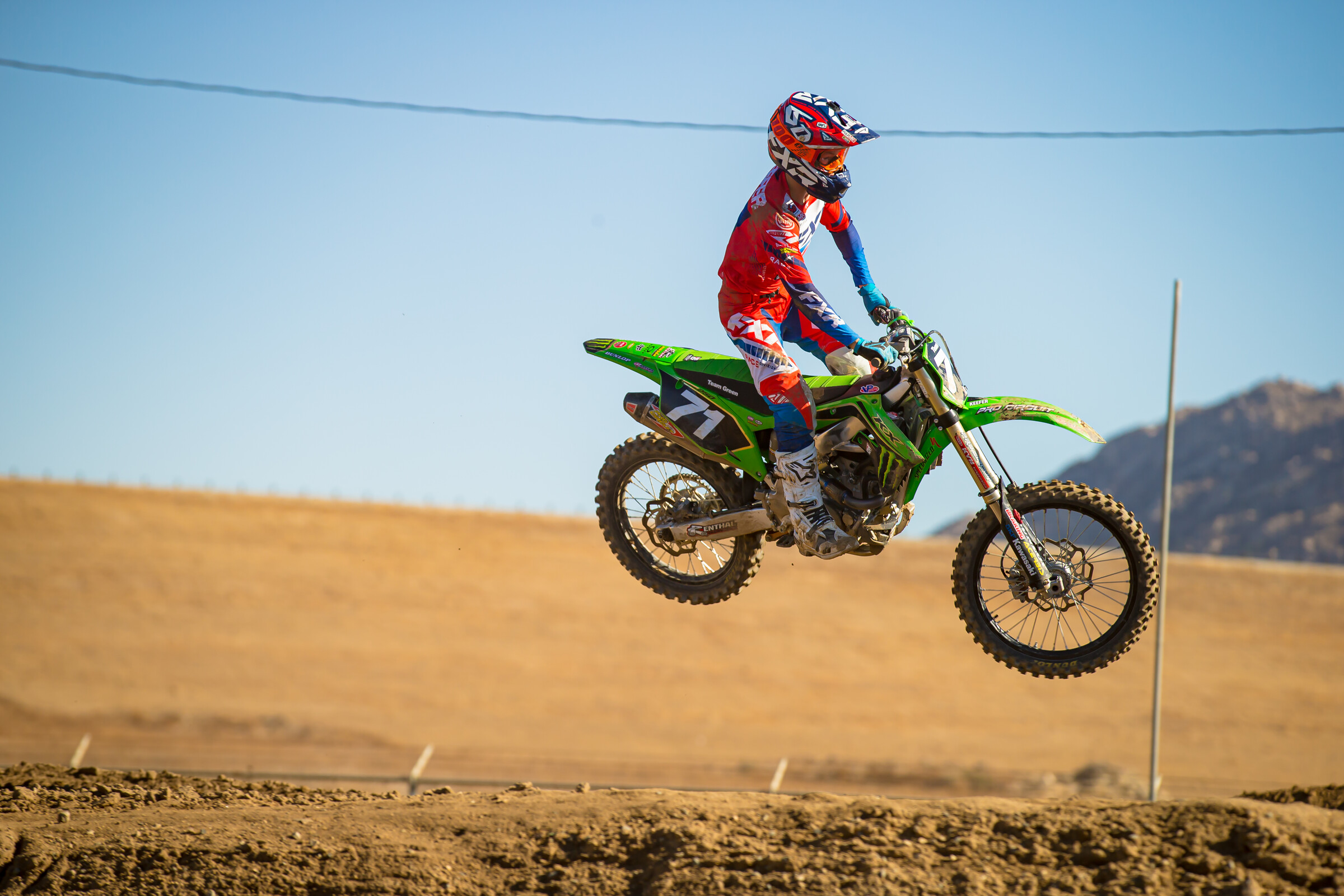 Aden Keefer on the 2021 Kawasaki KX250