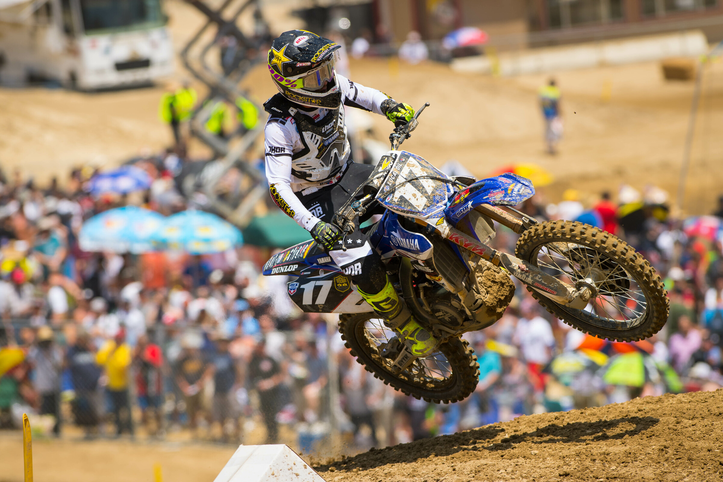 Cooper Webb at the 2016 Glen Helen National.