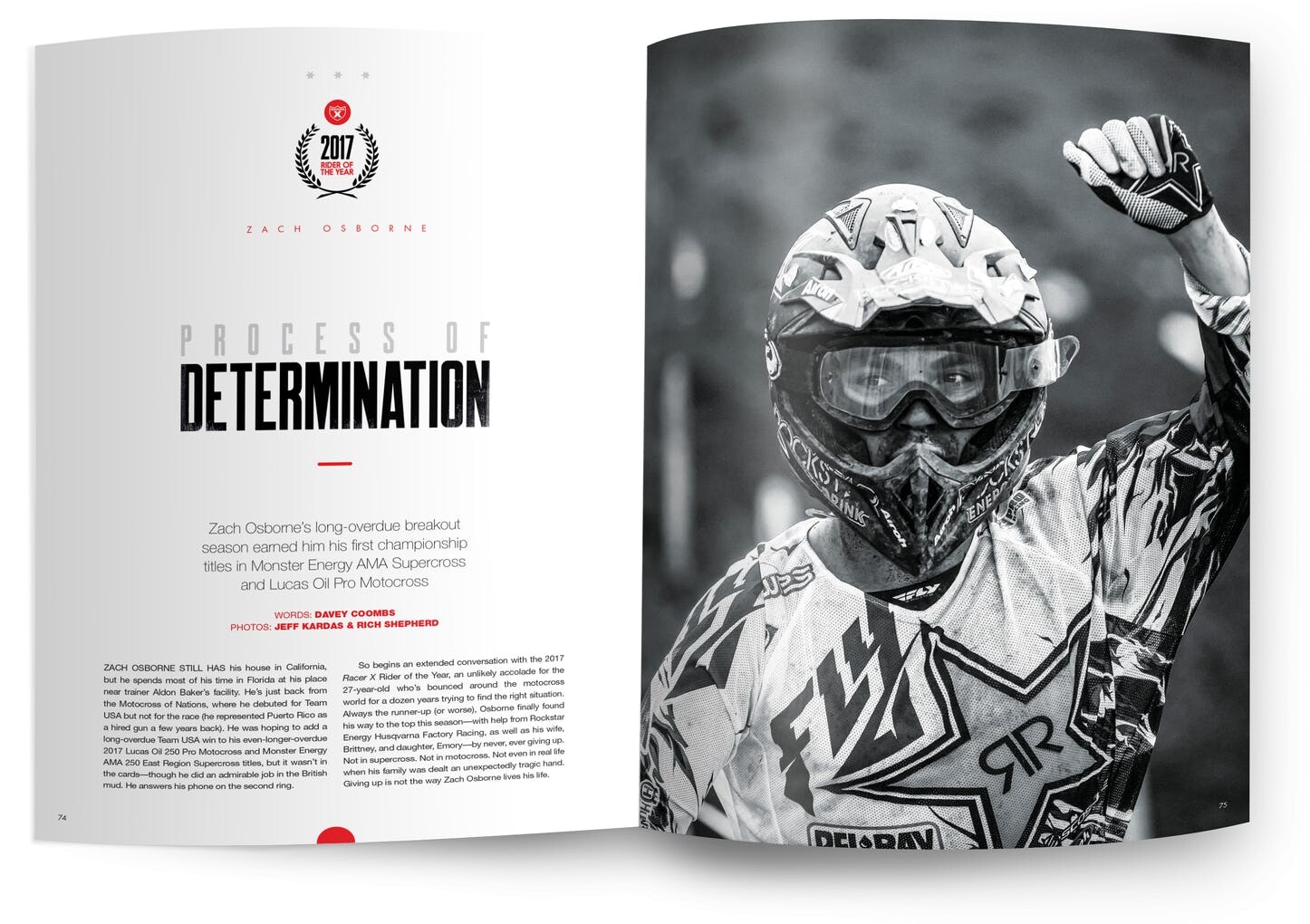 Zach Osborne, the 2017 Racer X Rider of the Year.