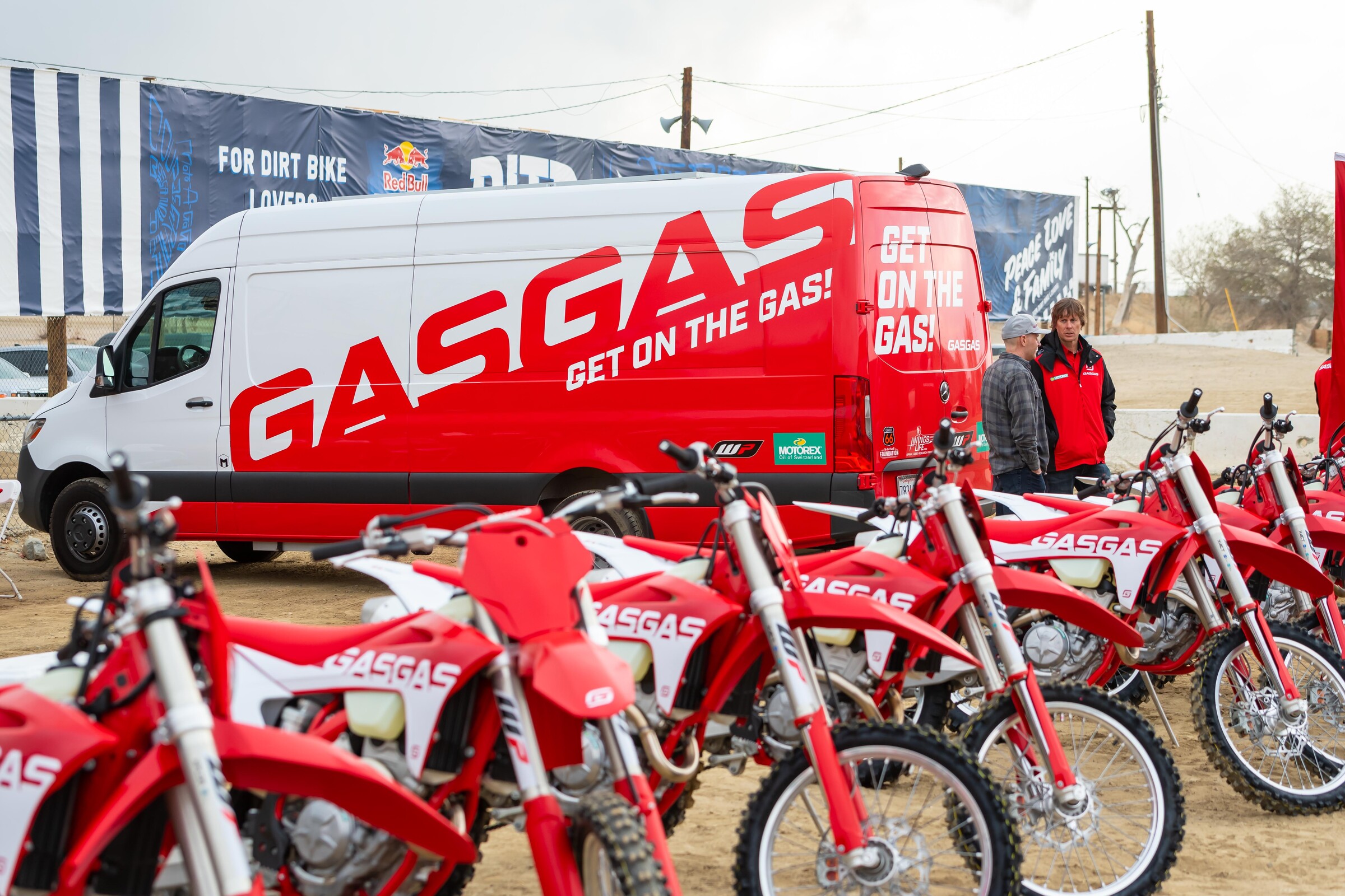 GasGas are the new kids on the block. 