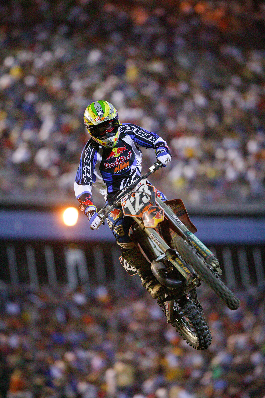 Metcalfe racing for KTM in 2004.