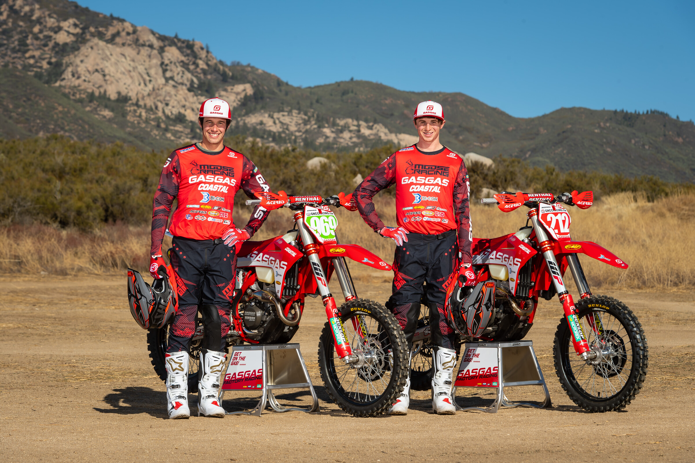 #969 Johnny Girroir and #212 Ricky Russell