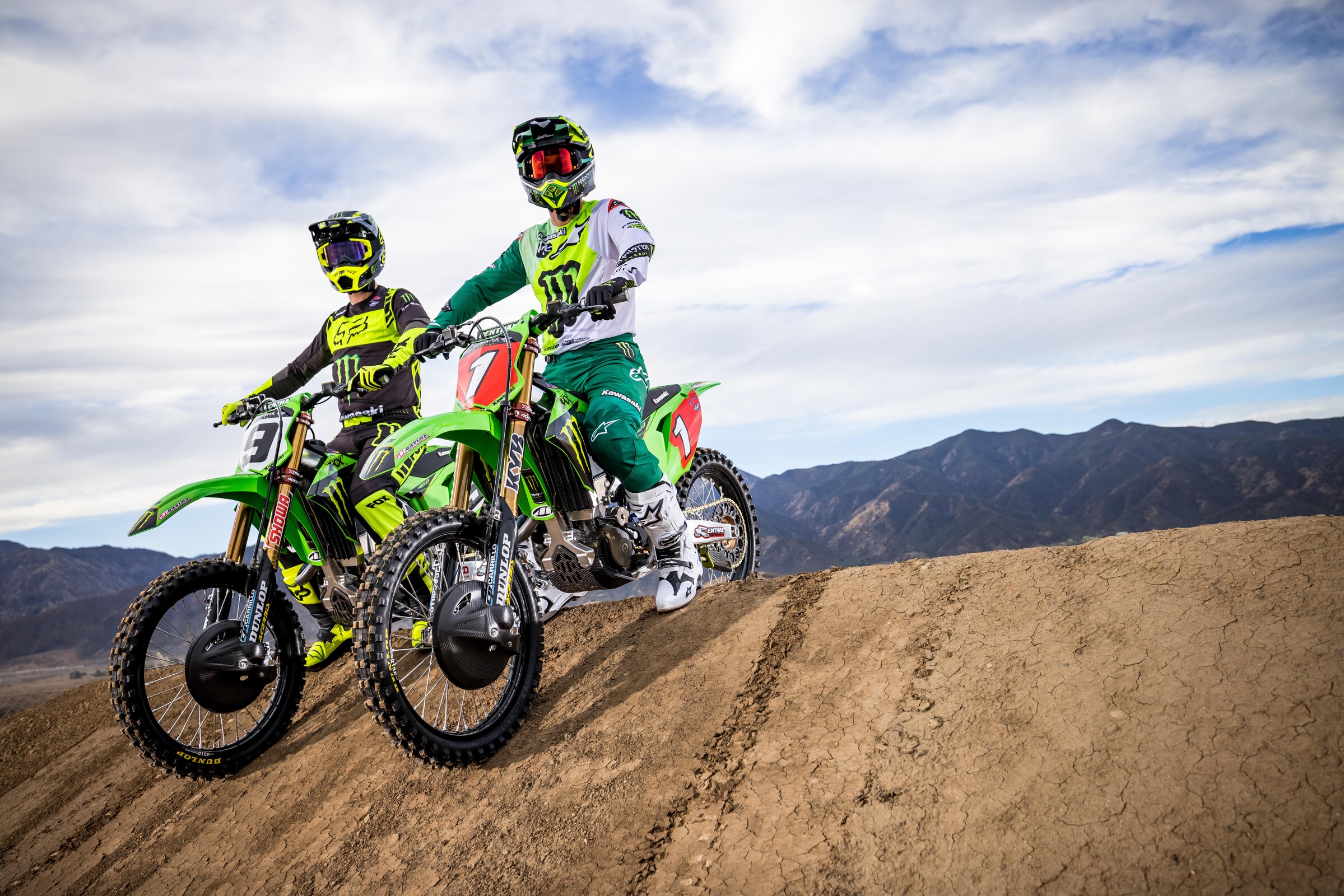 #9 Adam Cianciarulo and #1 Eli Tomac