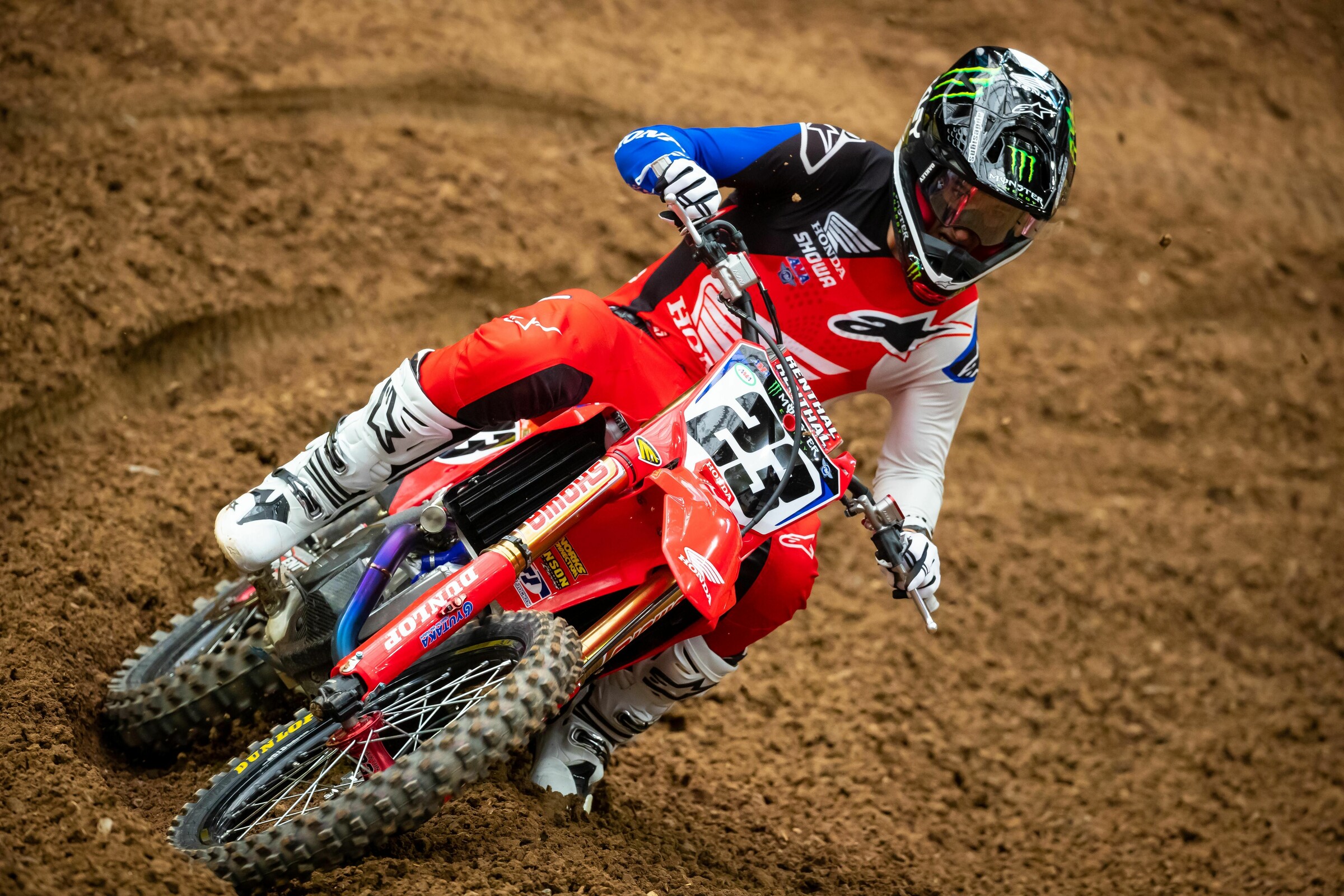 Chase Sexton looks to have a smoother night at the second round.