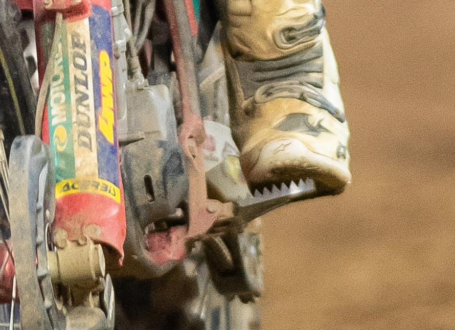 This is where Barcia's shifter would be if he had one...