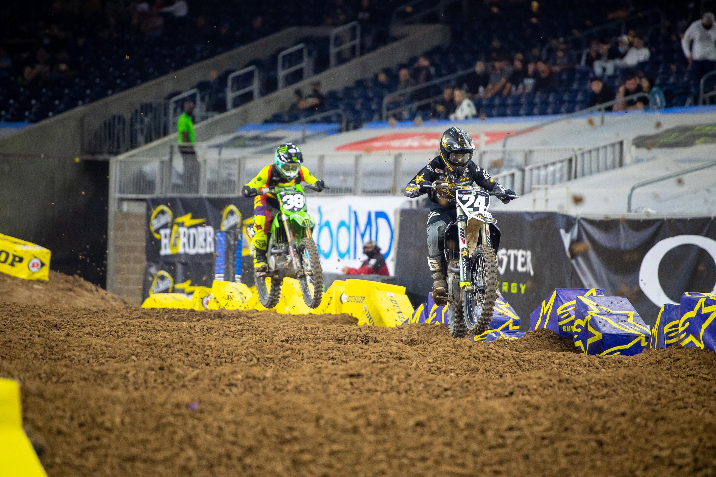 Hampshire finished fifth in the opener and ninth in the second round.