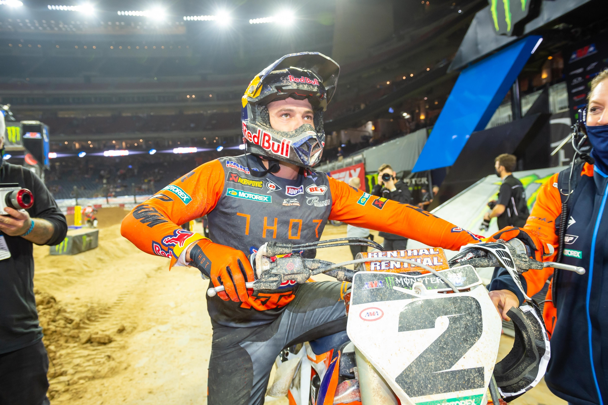 Cooper Webb on First Win of 2021 Season - Supercross - Racer X