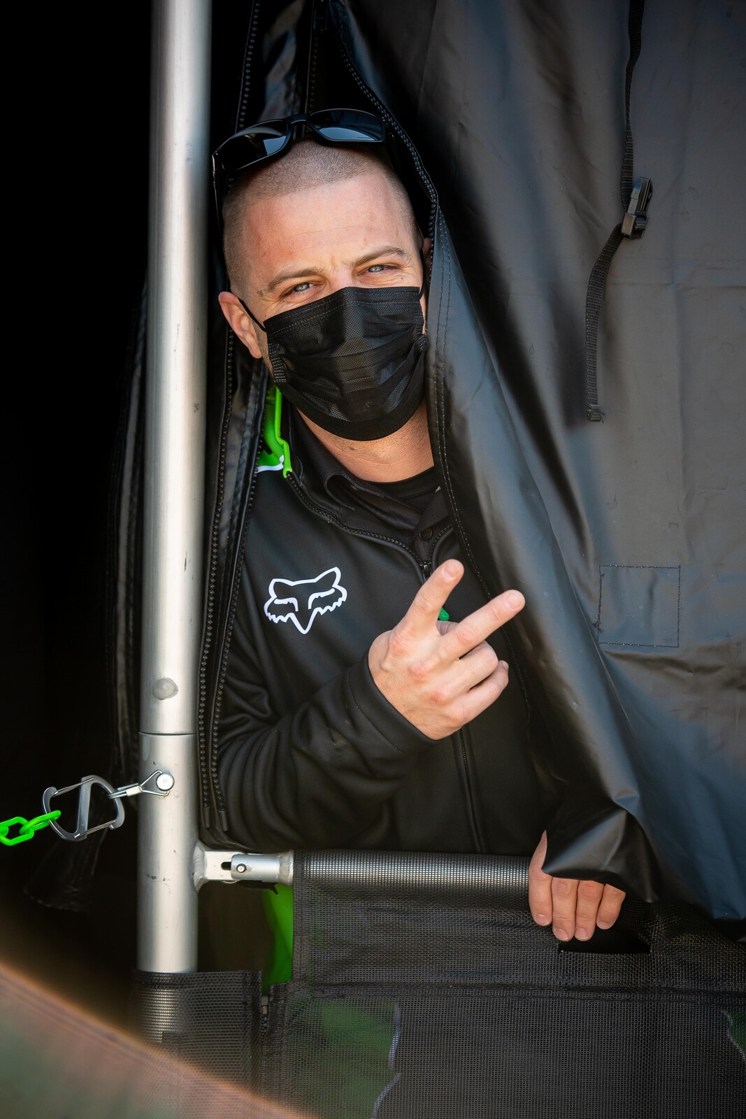 Justin Shantie heads back into the Kawasaki bubble.