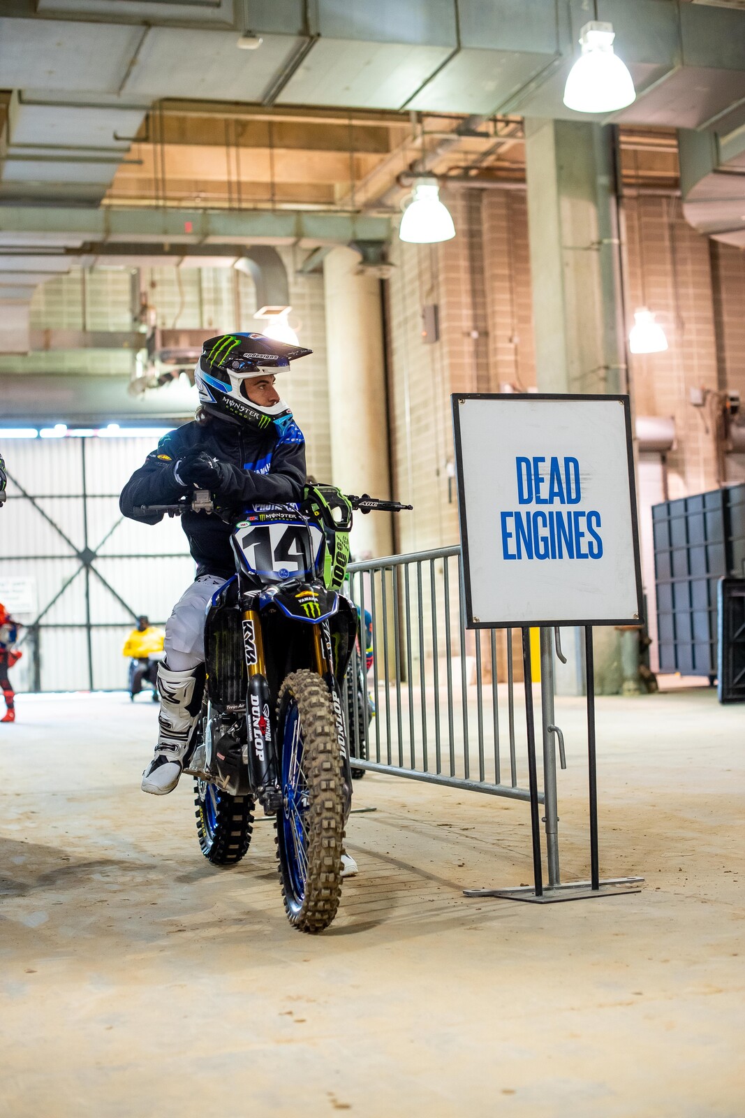 Dylan Ferrandis waits quietly.