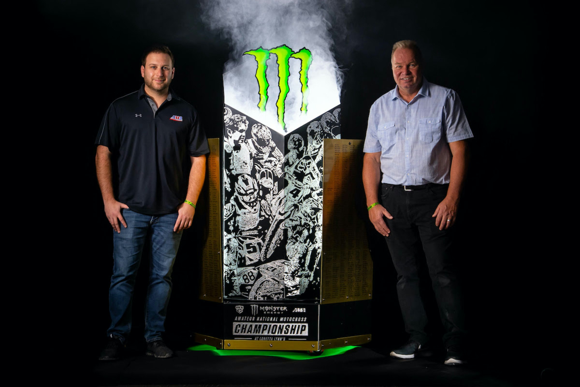 Every Loretta's Champ Ever Carved into New Trophy