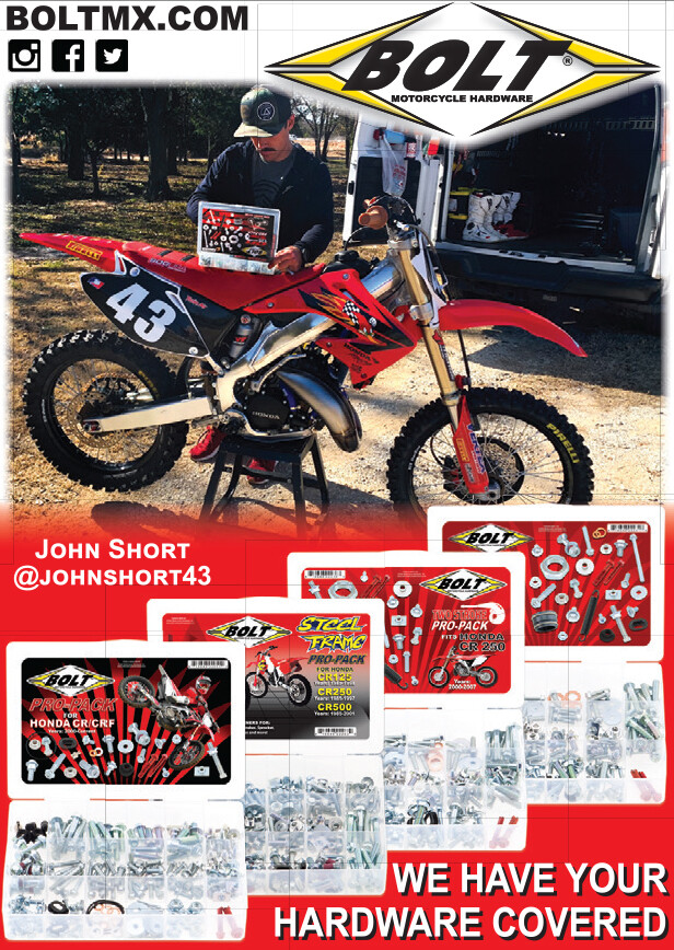 Details on Ricky Carmichael's 2005 Suzuki RM-Z450 - April