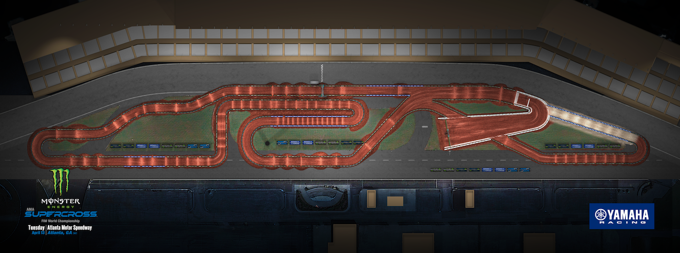 Tickets And Track Maps For First Ever Triple Header At Atlanta Motor Speedway Supercross Racer X