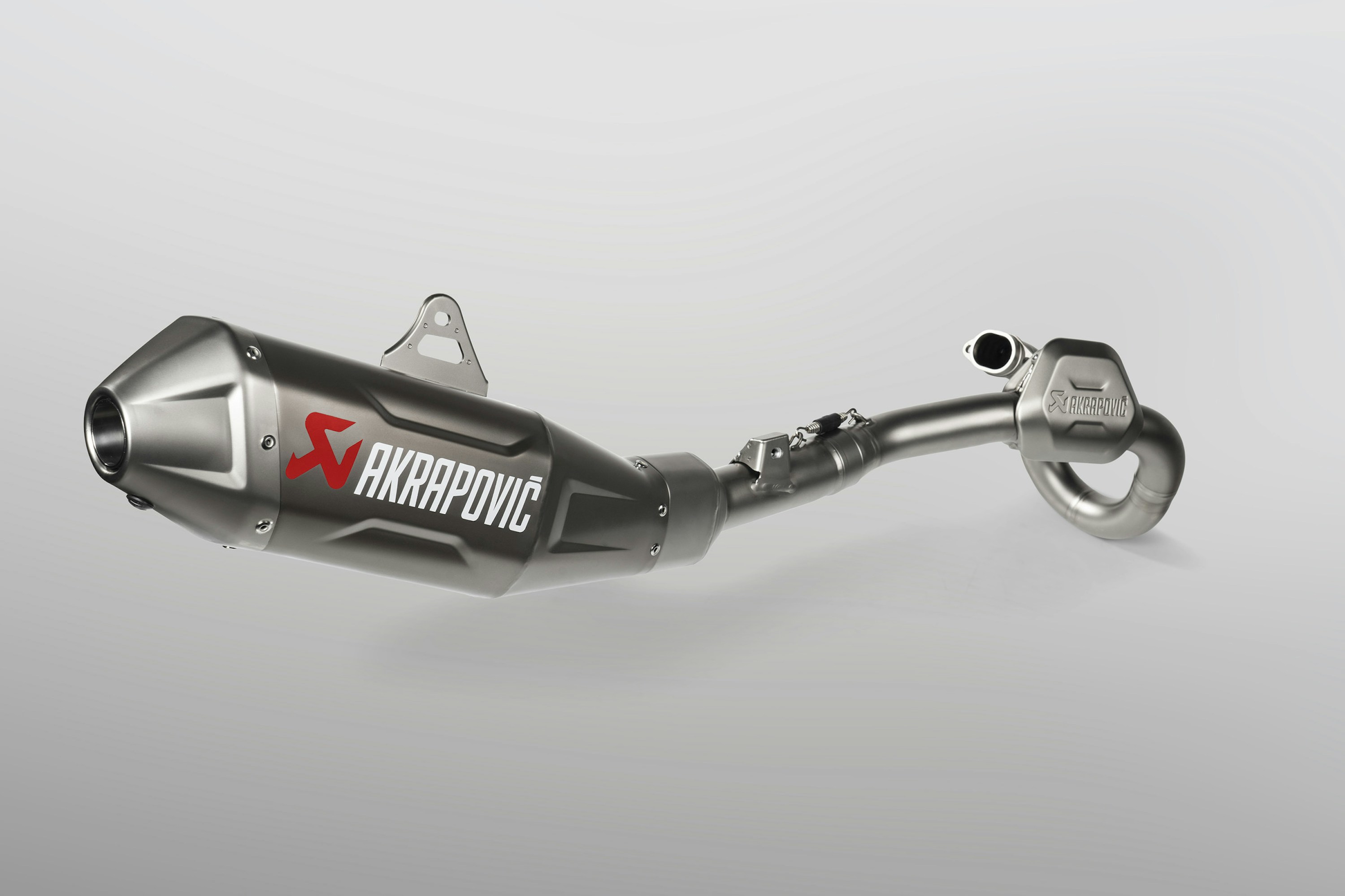 Akrapovic Evolution Line MX Full Exhaust System Titanium - Lowest